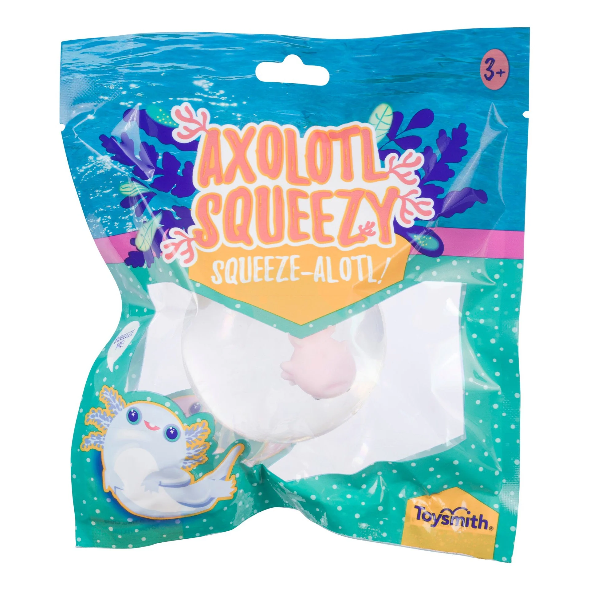 Toysmith Axolotl Squeeze Ball - Image 2