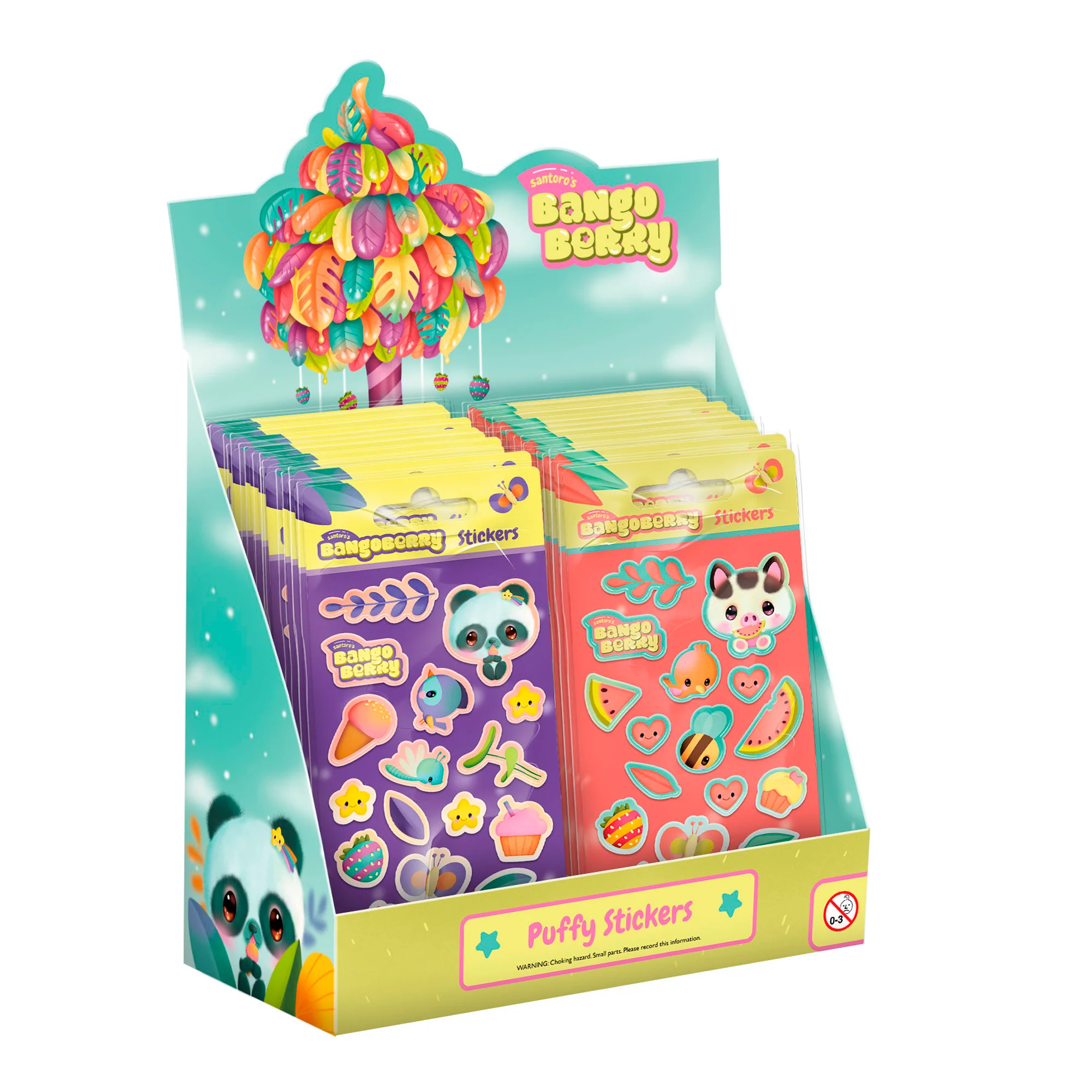 Bangoberry Puffy Sticker Pack Assortment