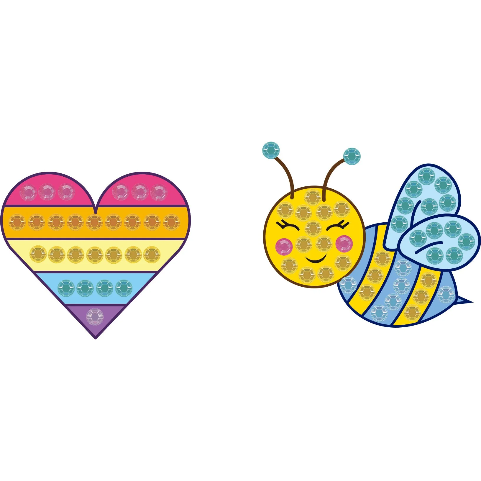 BIG DOTZ ® Stickers Pack 2 - Love Buzz - Image 2