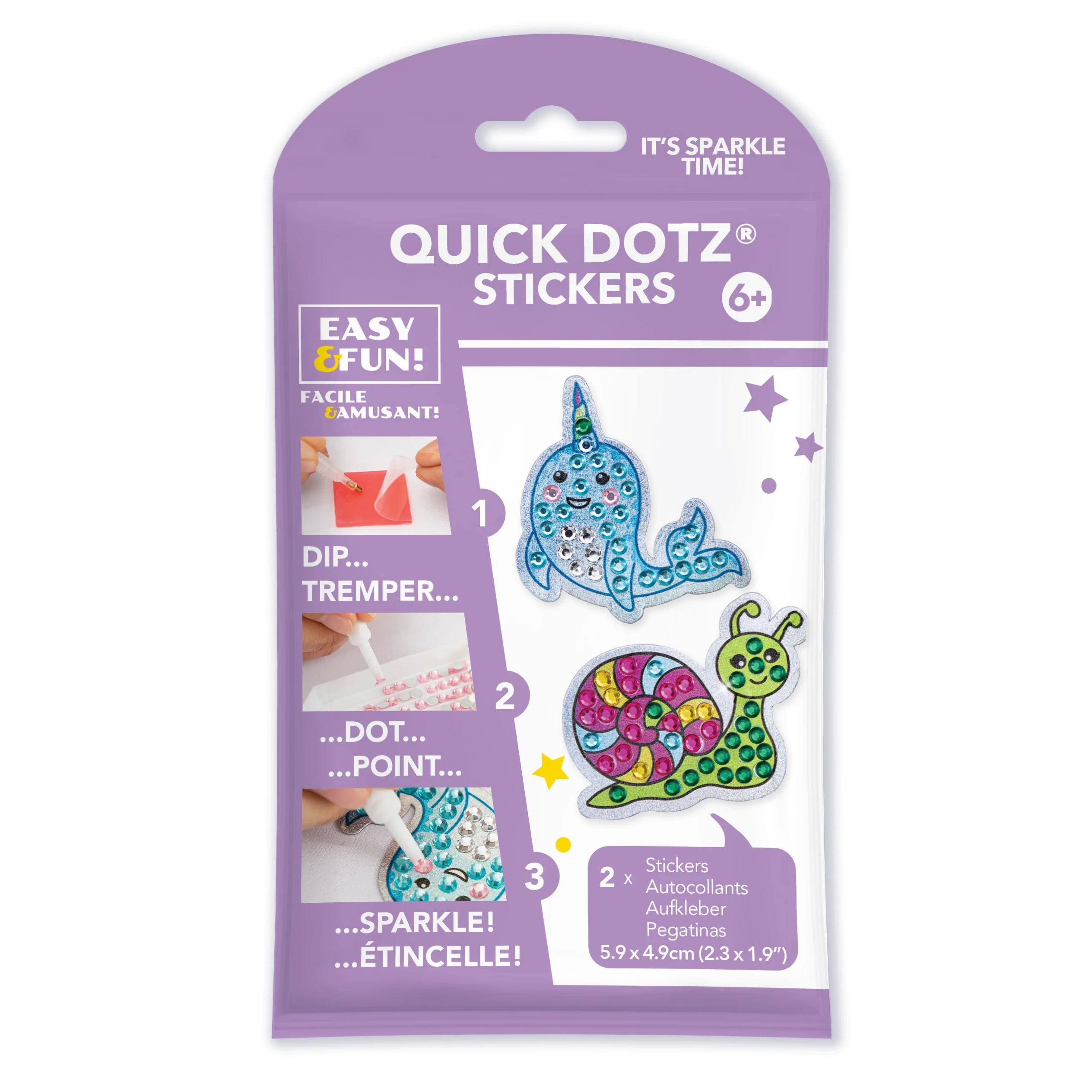 BIG DOTZ ® Stickers Pack 5 - Slip & Swim