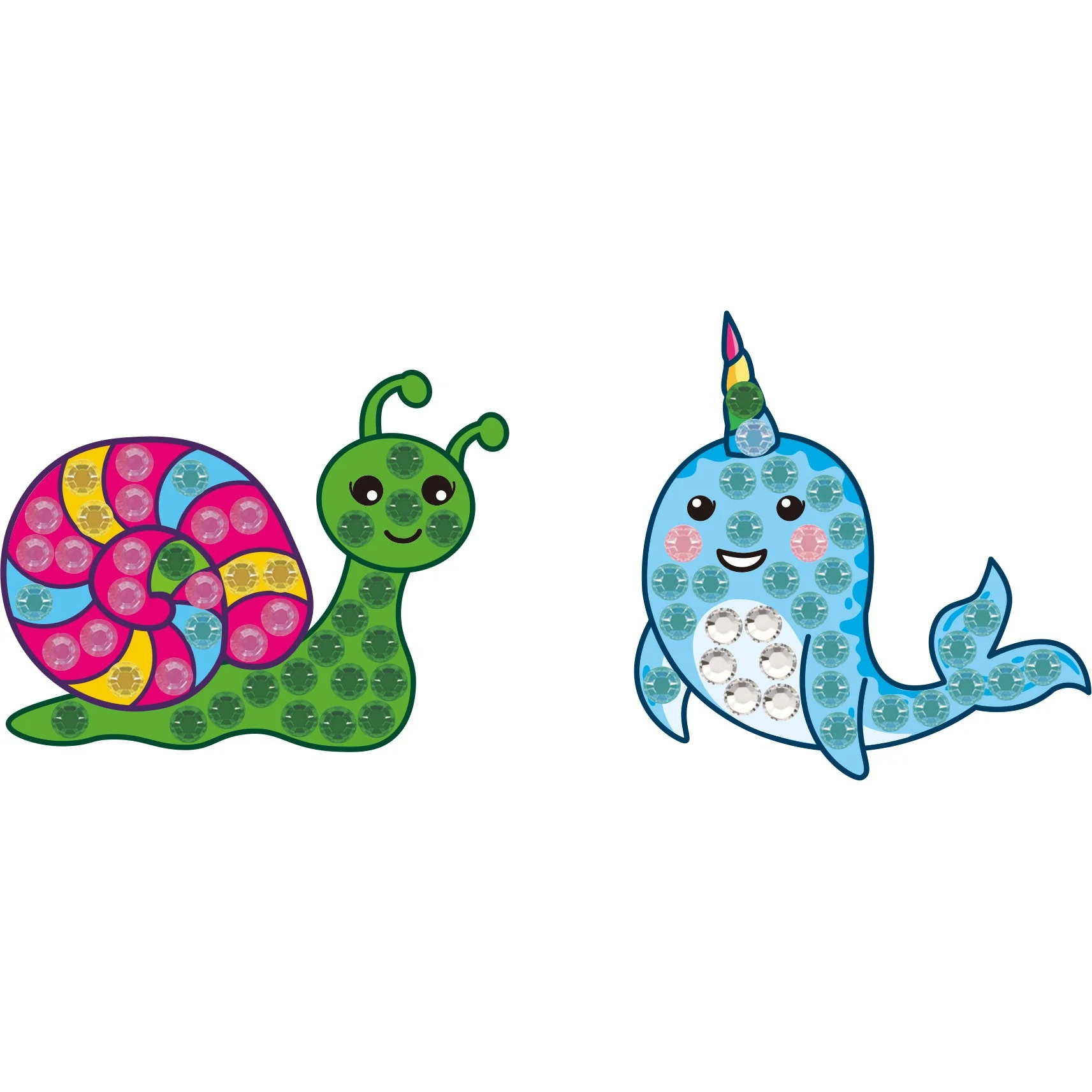BIG DOTZ ® Stickers Pack 5 - Slip & Swim - Image 2