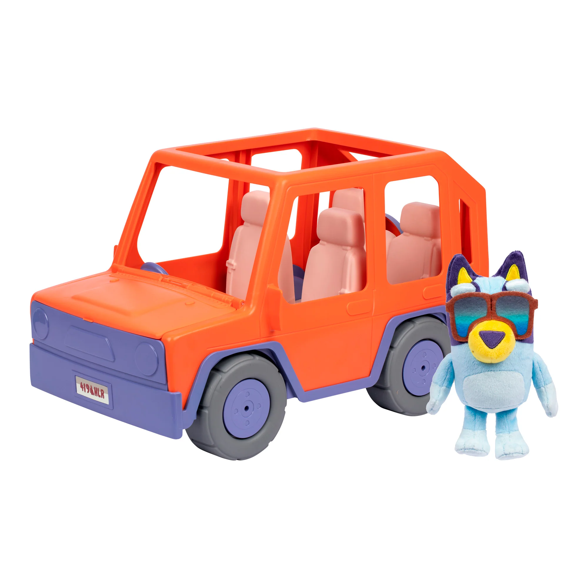 Bluey Buddies Big Heeler 4WD Car Playset - Image 3