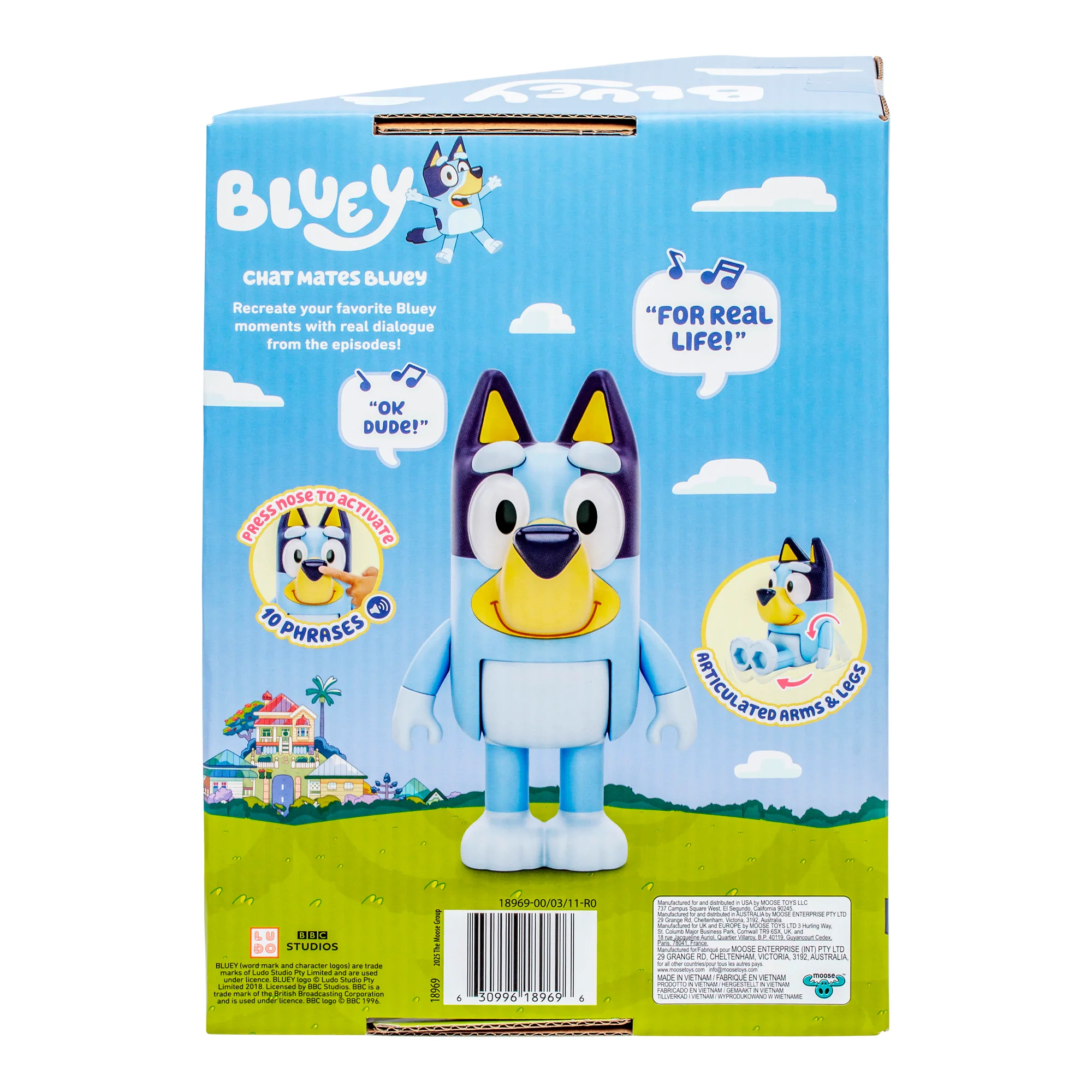 Bluey Chat Mates Play Figure - Image 3