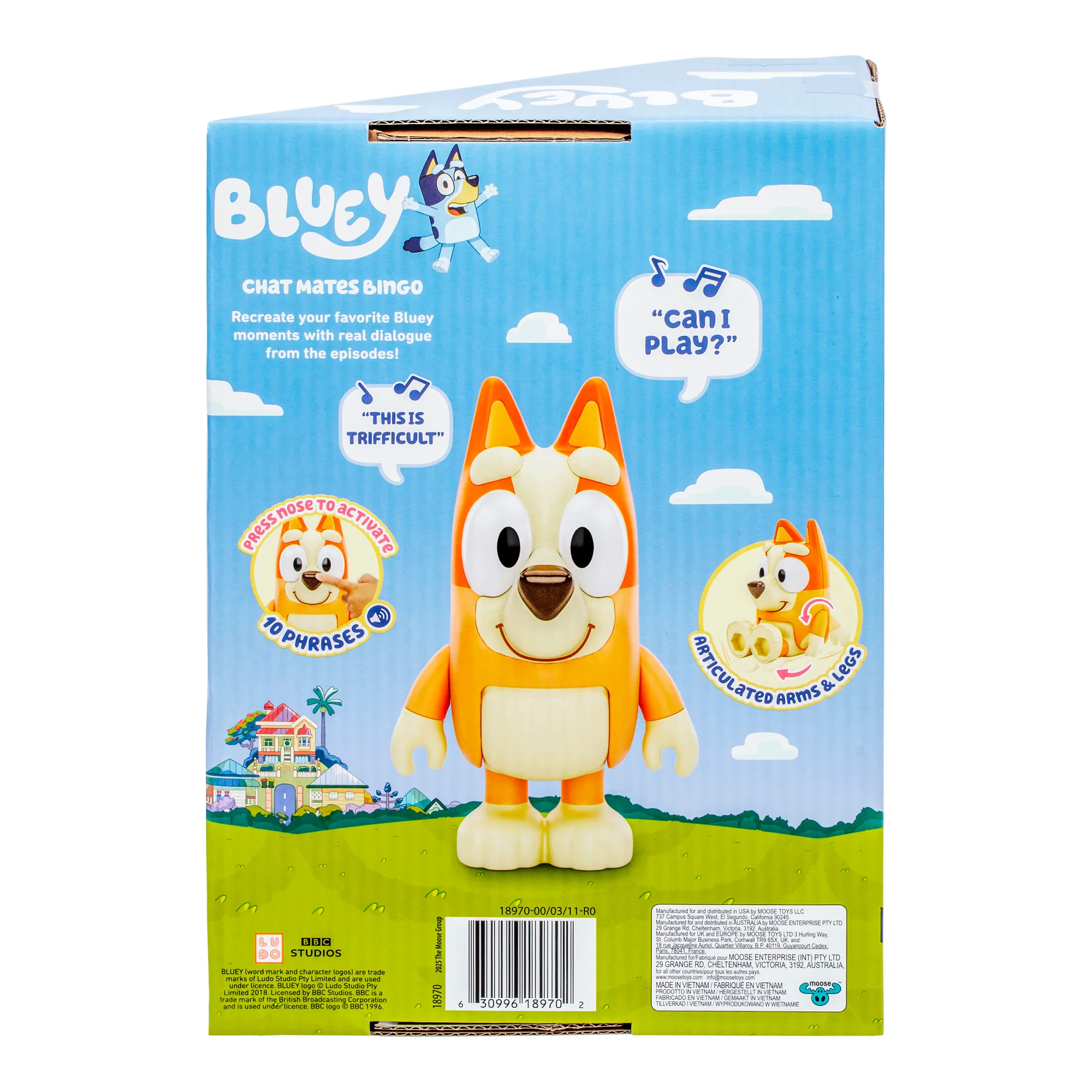 Bluey Chat Mates Play Figure - Image 6