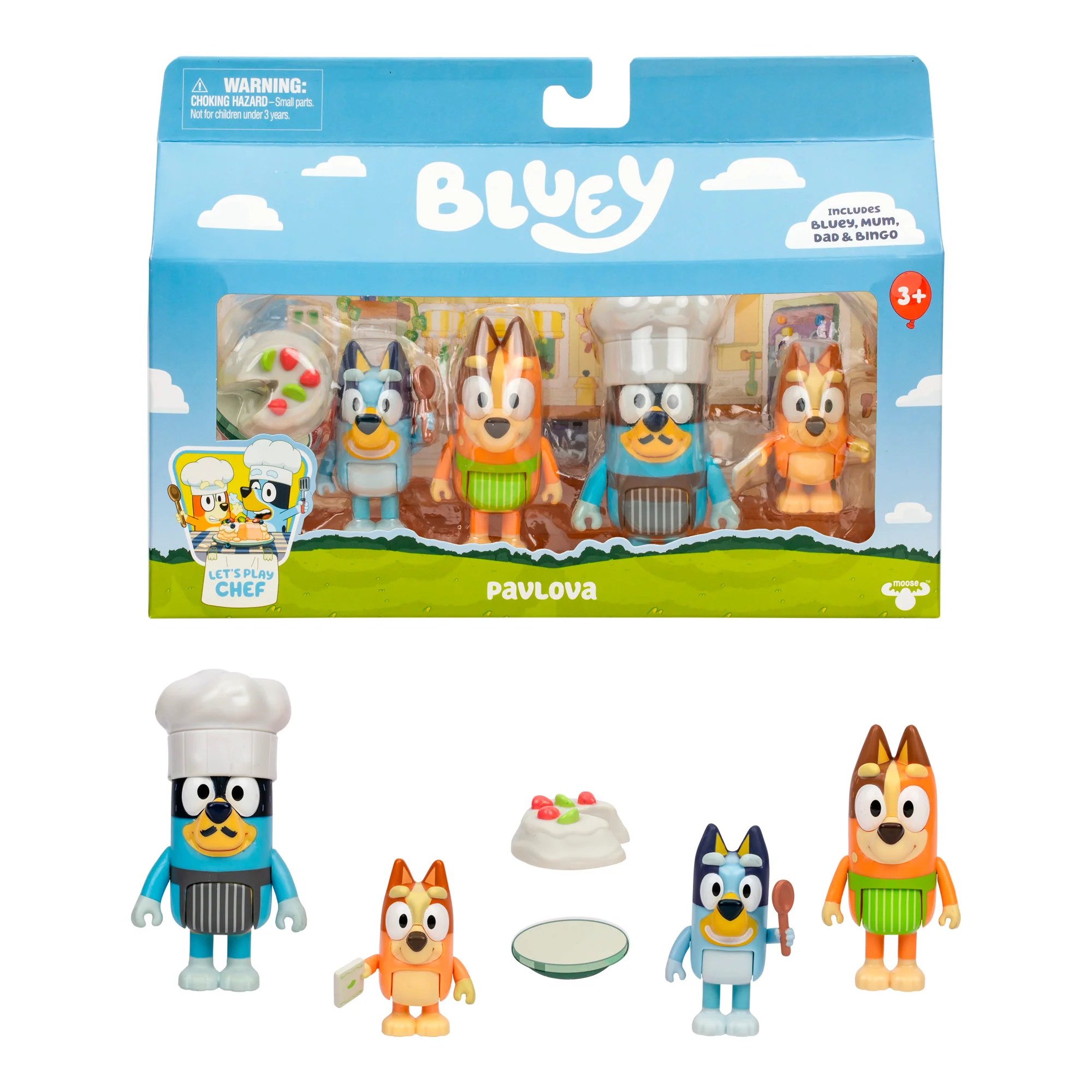 Bluey Family 4-Pack Figure Set - Image 3