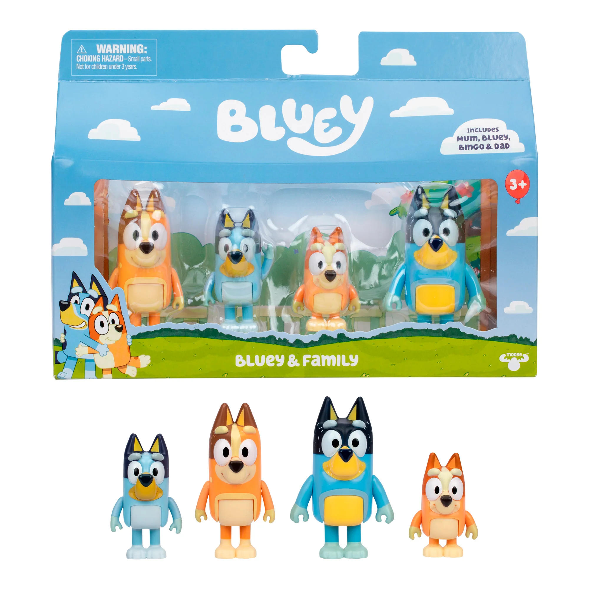 Bluey Family 4-Pack Figure Set - Image 6