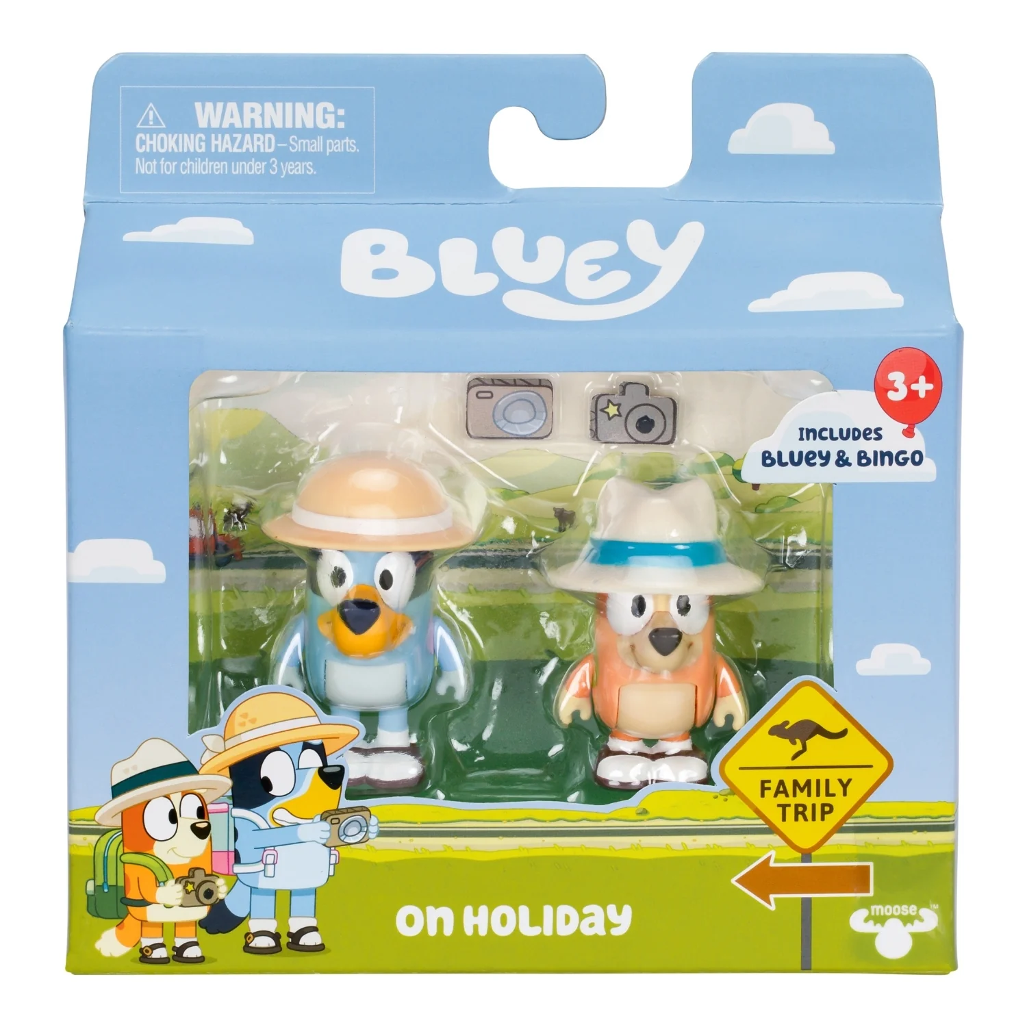 Bluey Figurine Set - 2 Pack