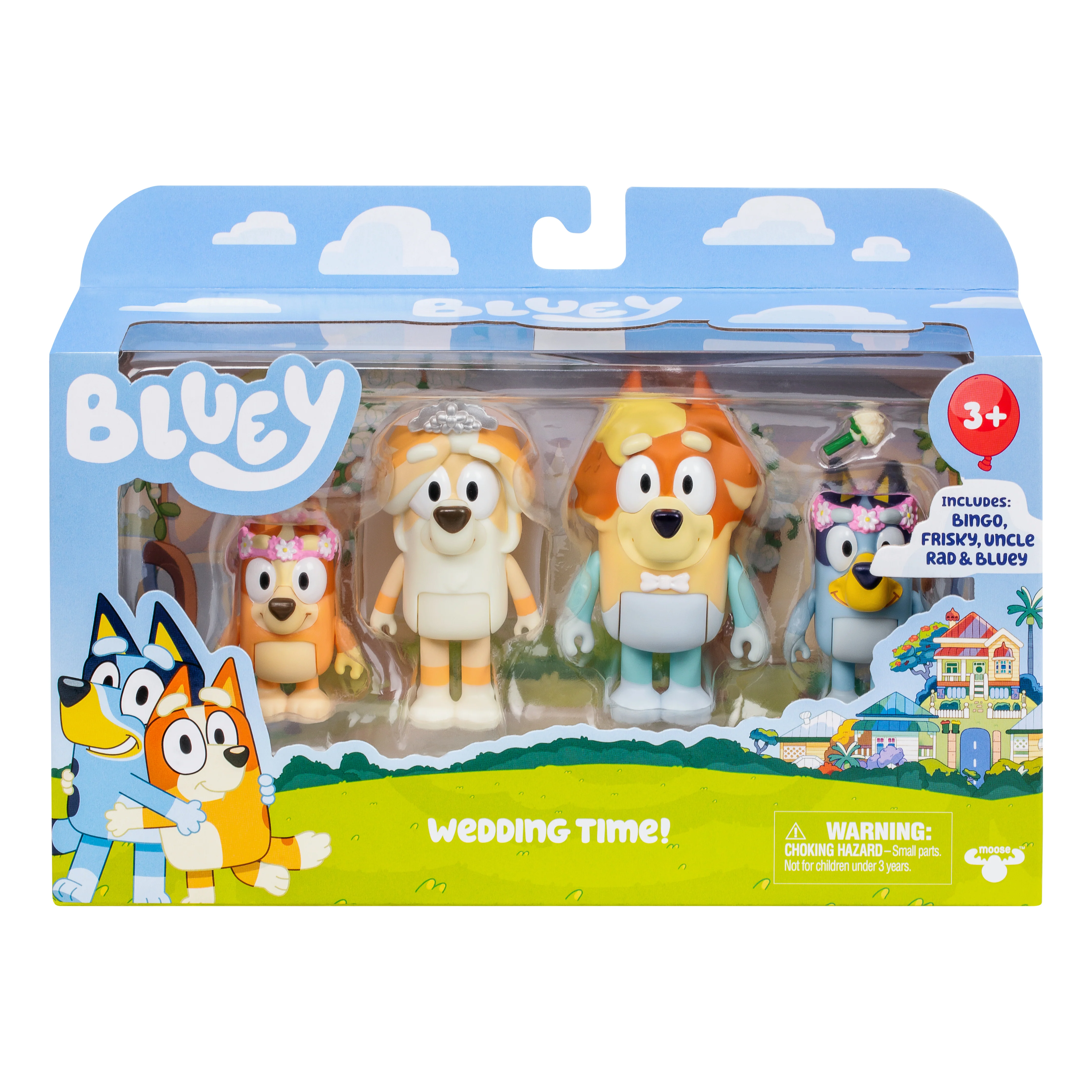 Bluey Figurine Set - 4 Pack - Image 3