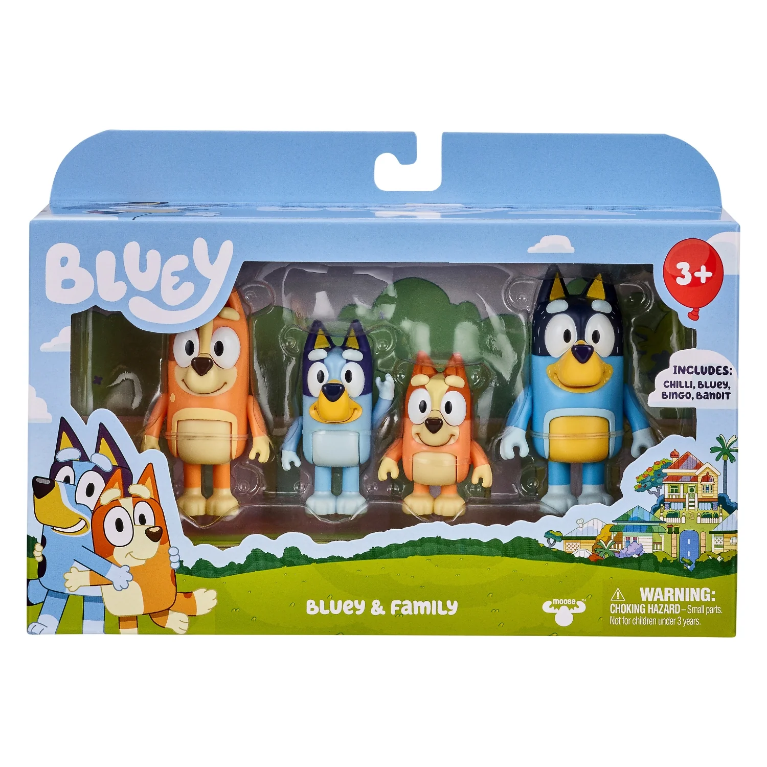 Bluey Figurine Set - 4 Pack - Image 4