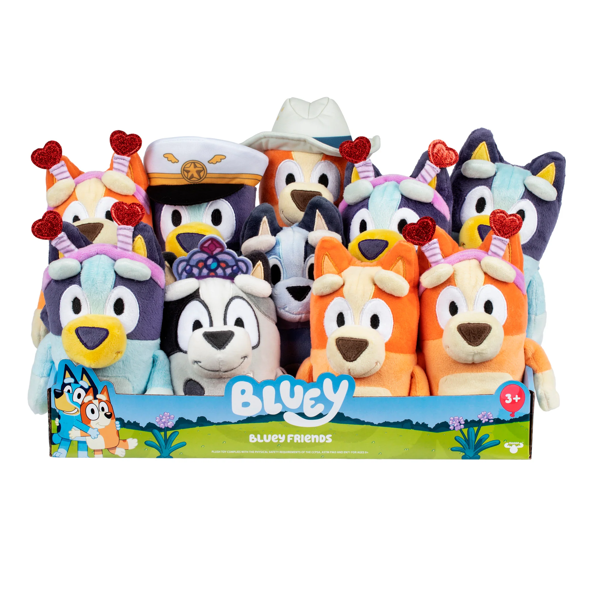 Bluey Friends Mini Plush