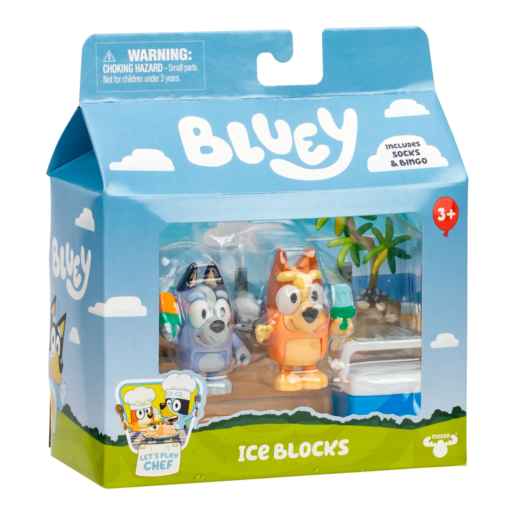 Bluey Ice Blocks Figure Set 2-Pack
