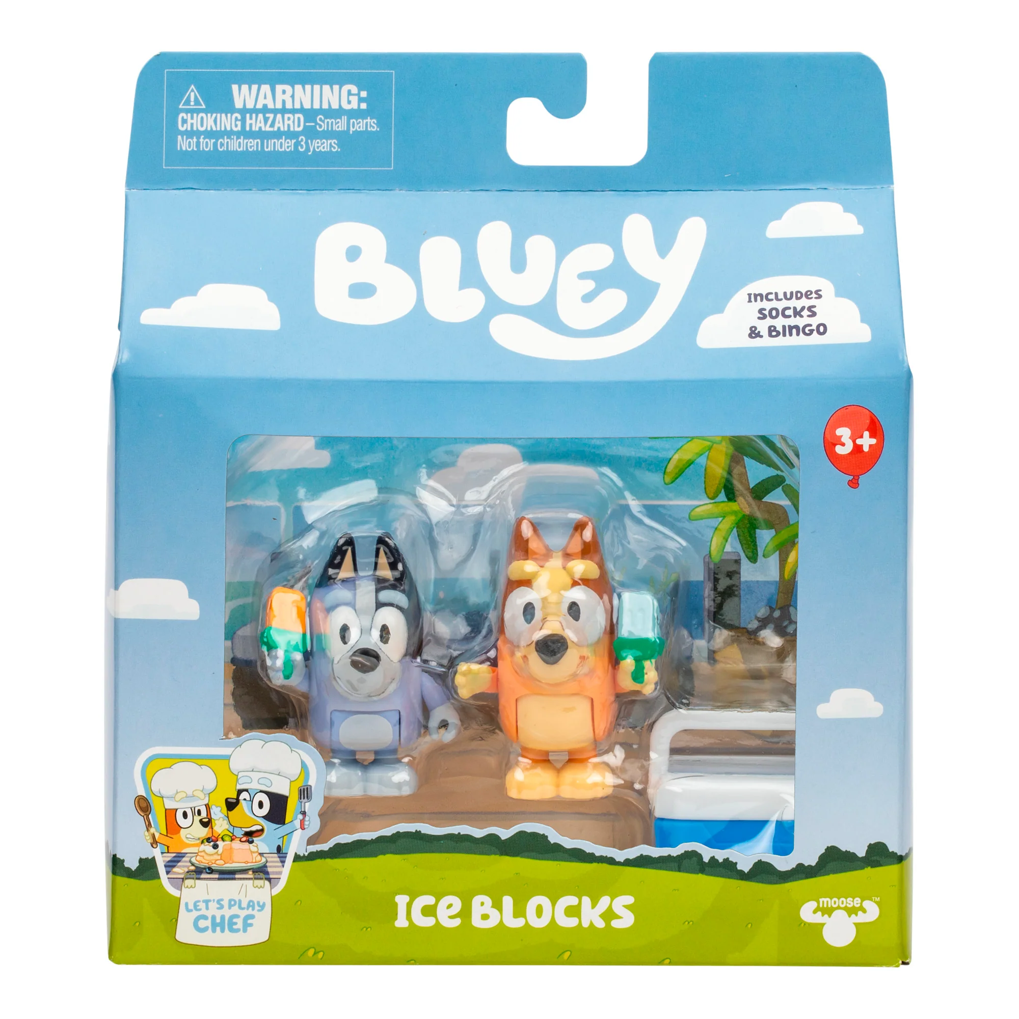 Bluey Ice Blocks Figure Set 2-Pack - Image 3