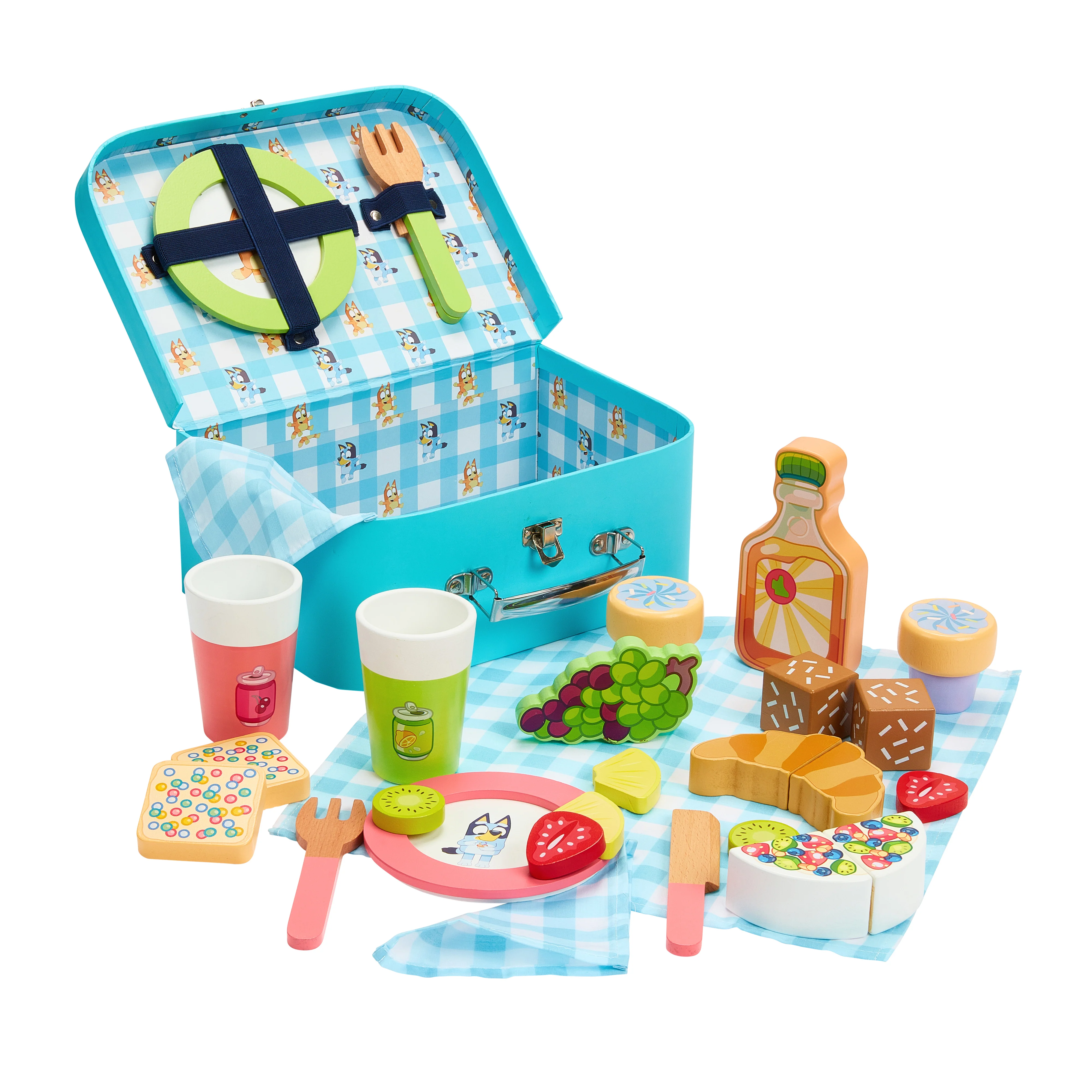 Moose Toys Bluey Wooden Picnic Set - Image 3
