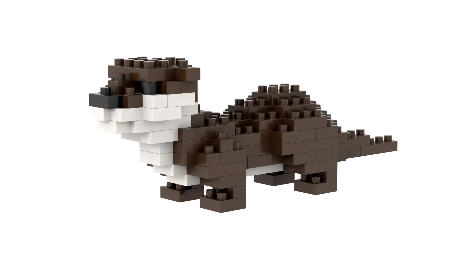 Brixies Small Zip Bag Otter - Image 3