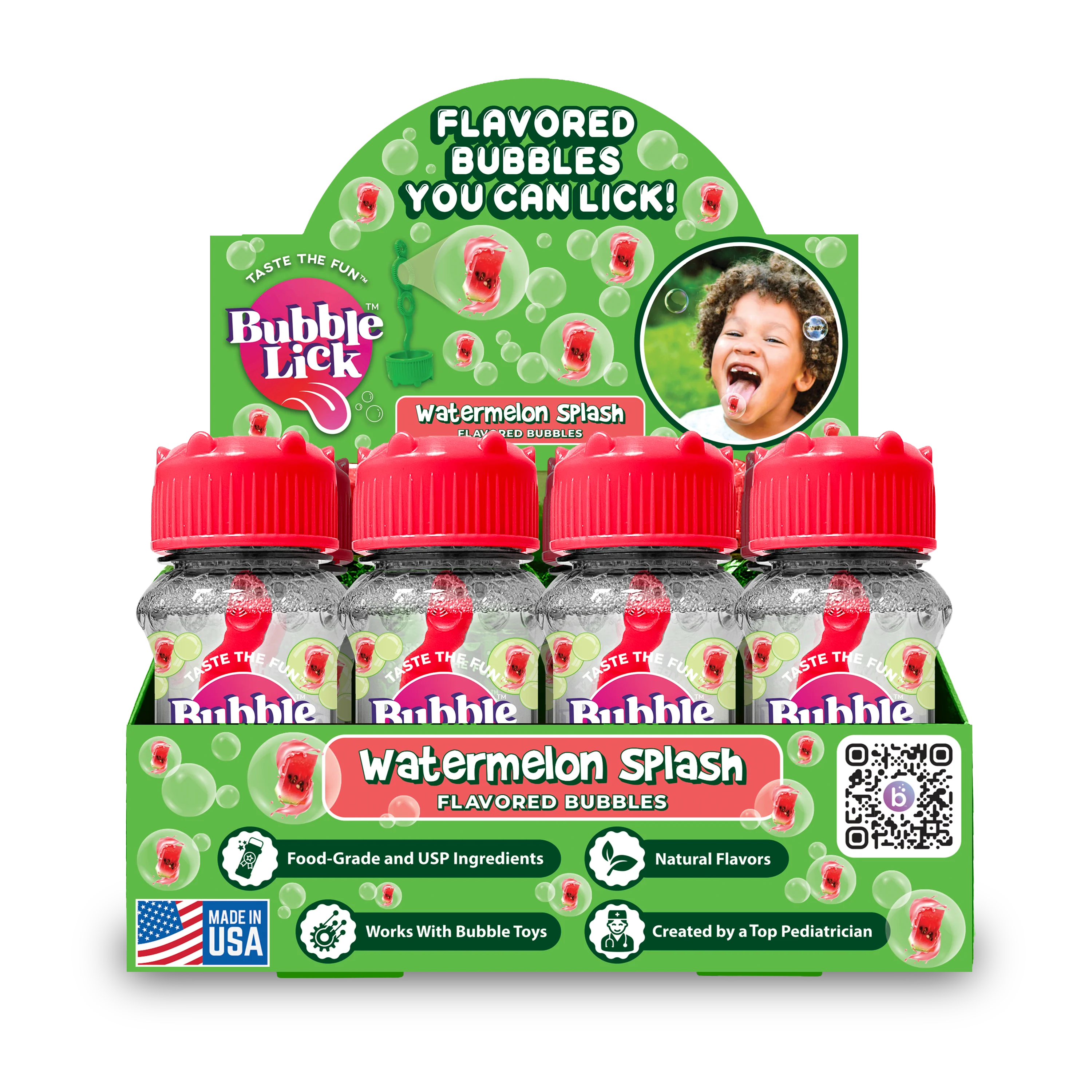 BubbleLick Watermelon Flavored Bubbles - Image 7