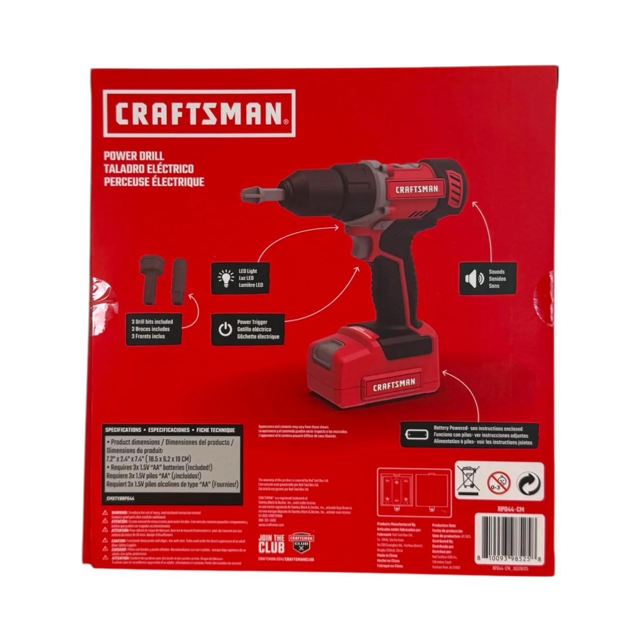 Craftsman Battery Operated Power Drill - Image 3