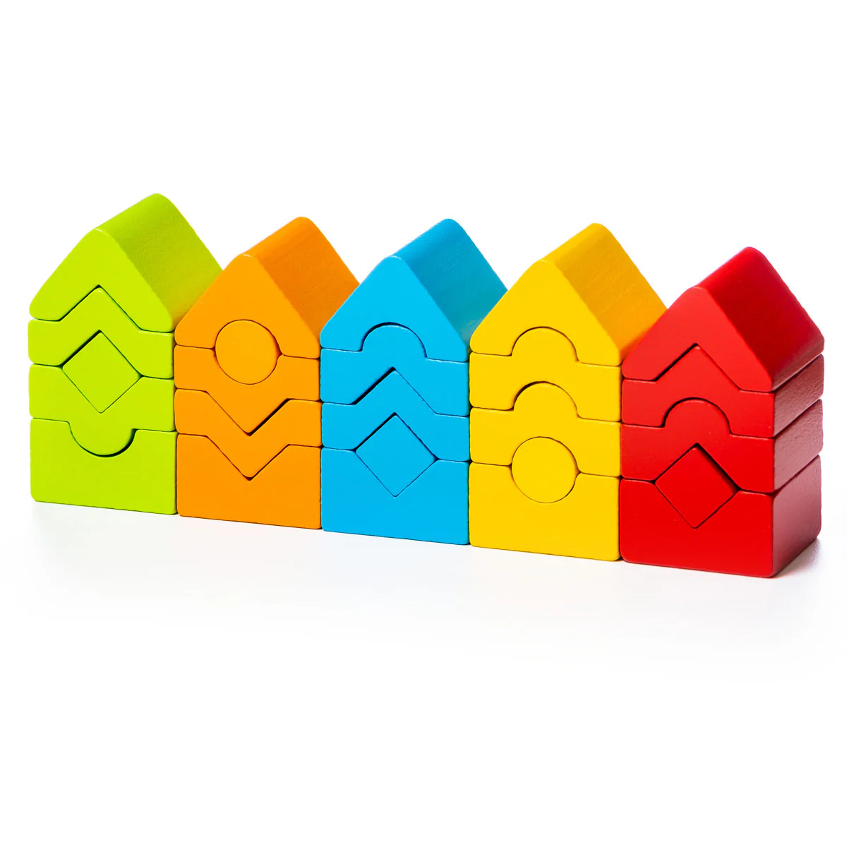 Cubika Woden Set of Towers - Image 4