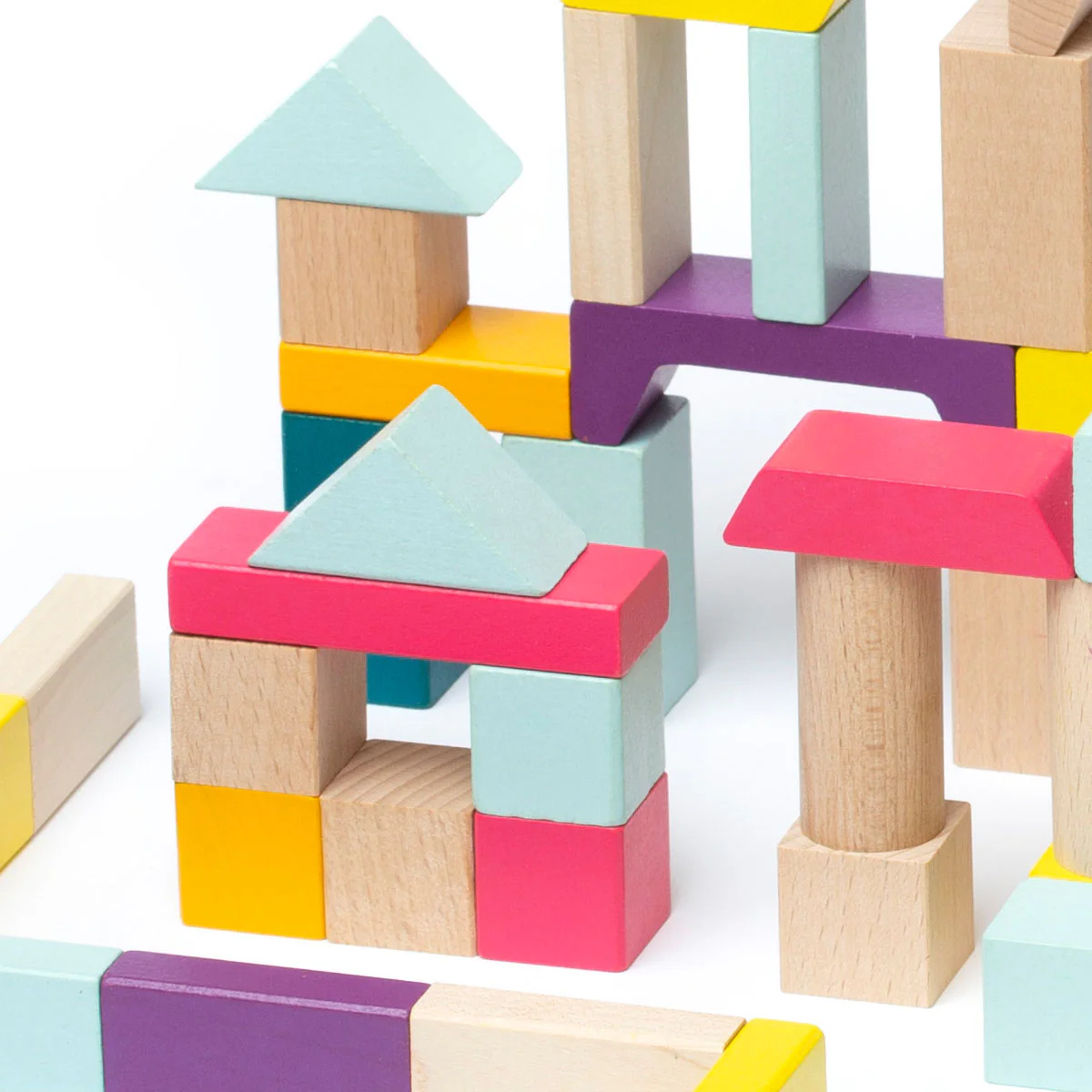 Cubika Wooden Blocks Construction Kit - Image 3