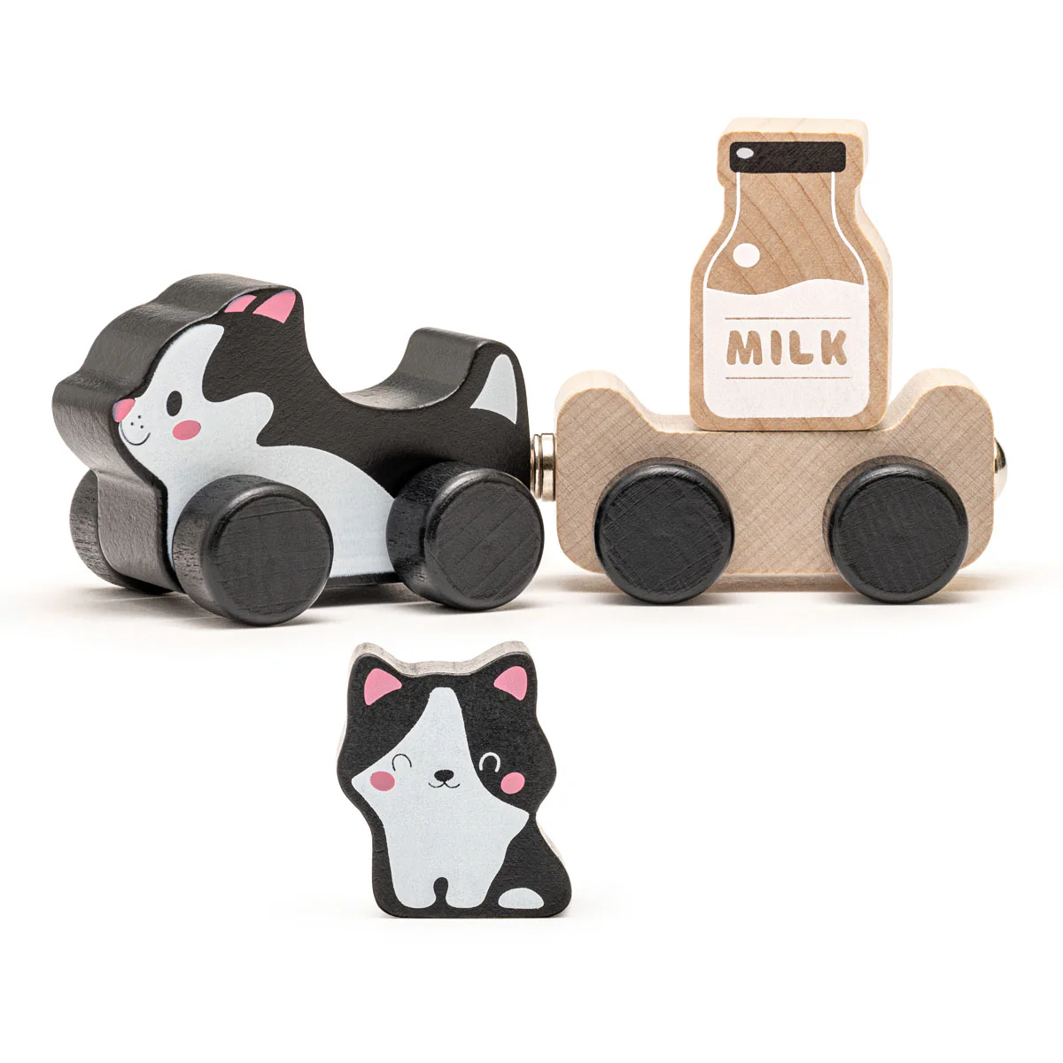 Cubika Wooden Toy Clever Kitties - Image 2