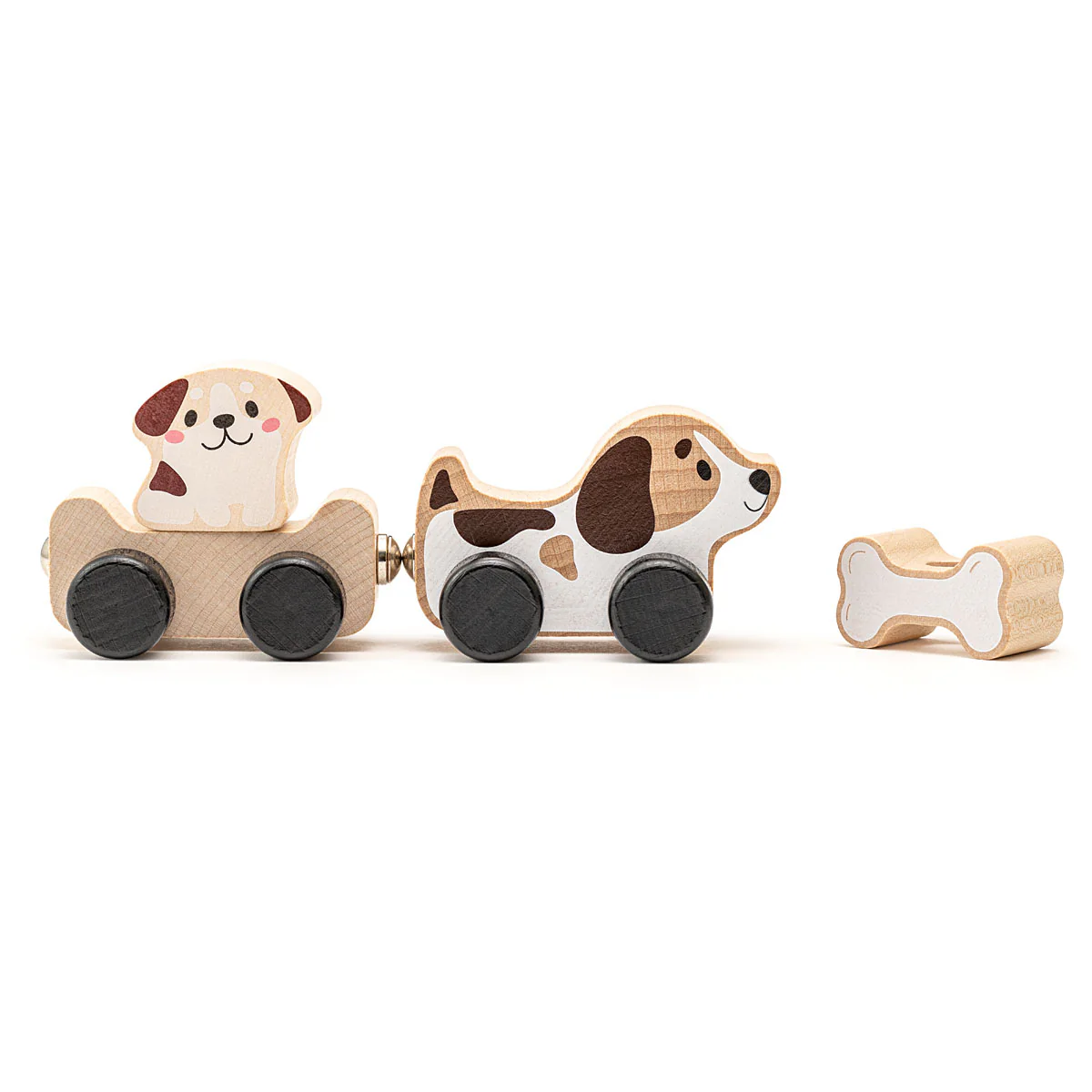 Cubika Wooden Toy Clever Puppies - Image 2
