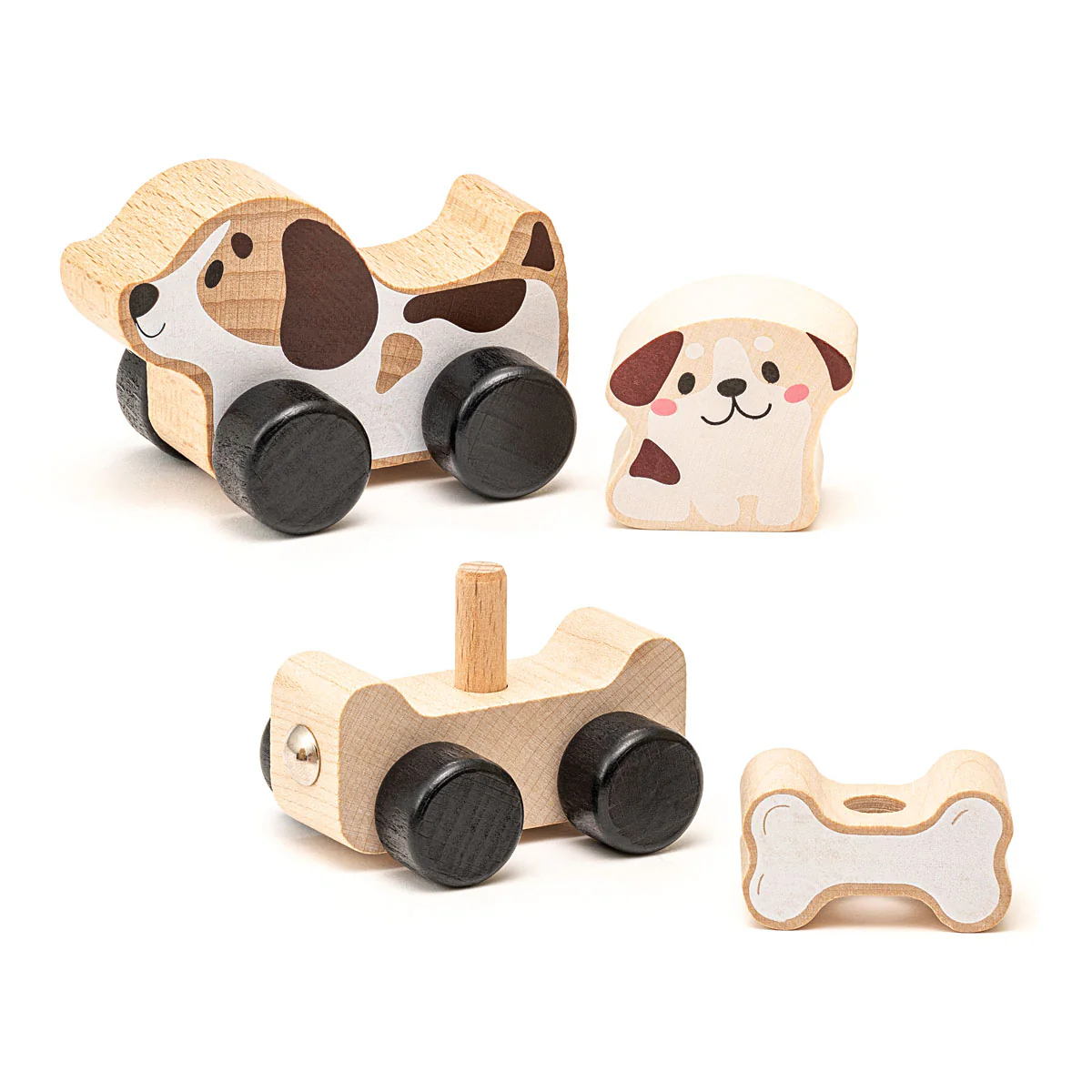 Cubika Wooden Toy Clever Puppies - Image 4
