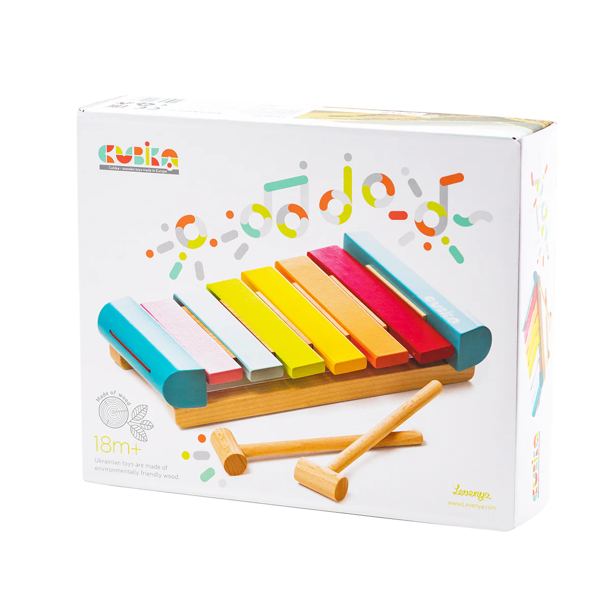 Cubika Wooden Toy Xylophone