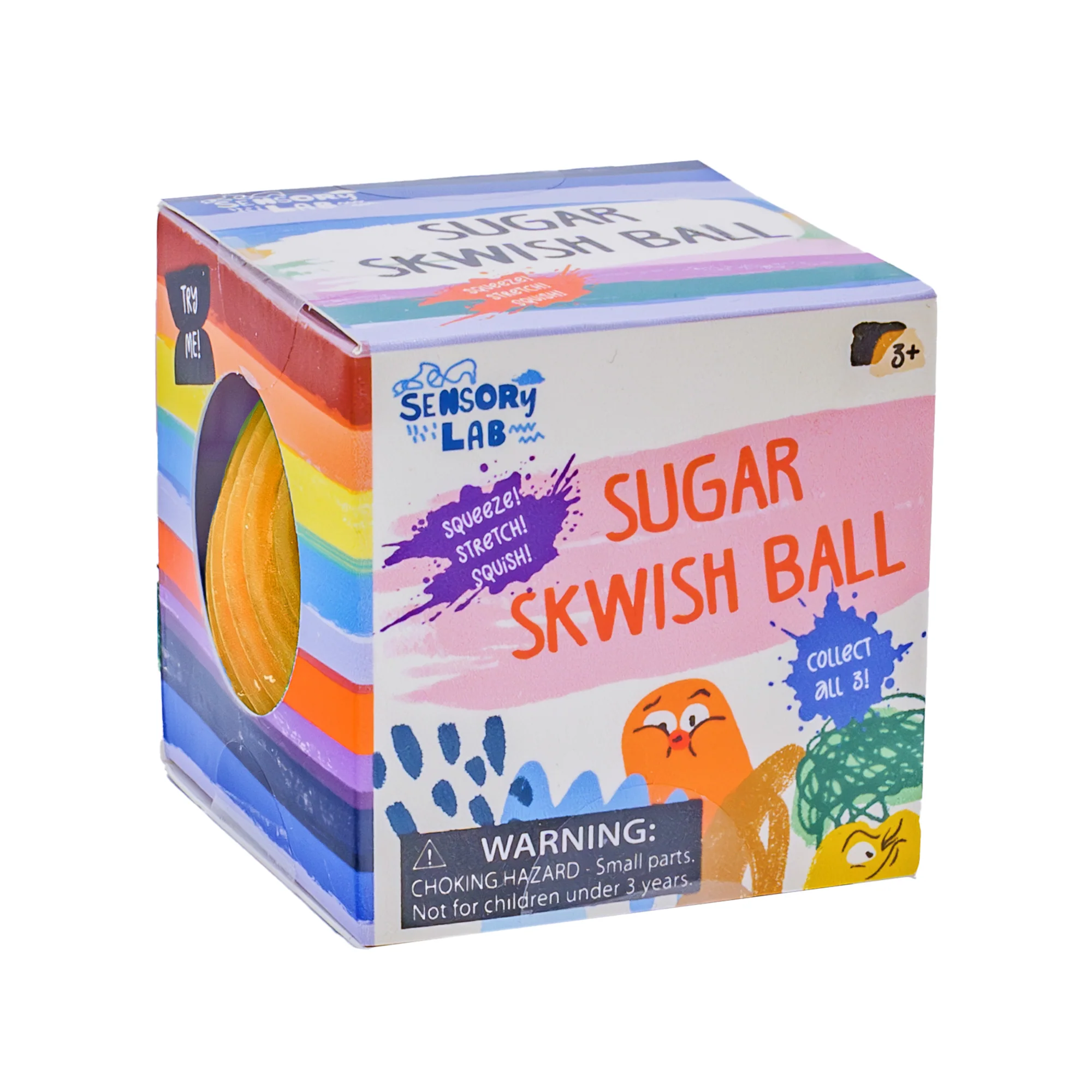 Sensory Lab Sugar Skwish Ball - Image 3