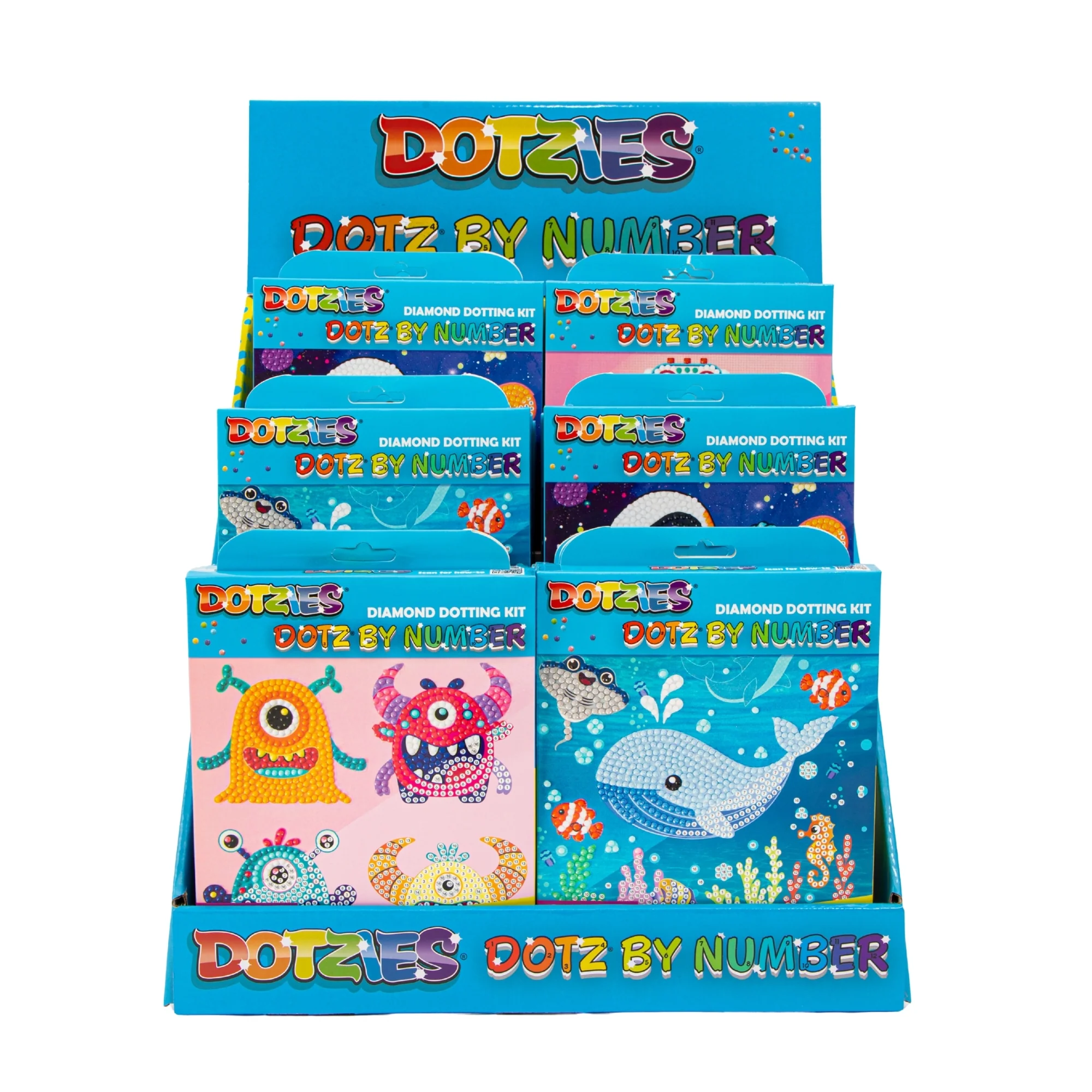 Diamond Dotz Dotz by Numbers Assortment
