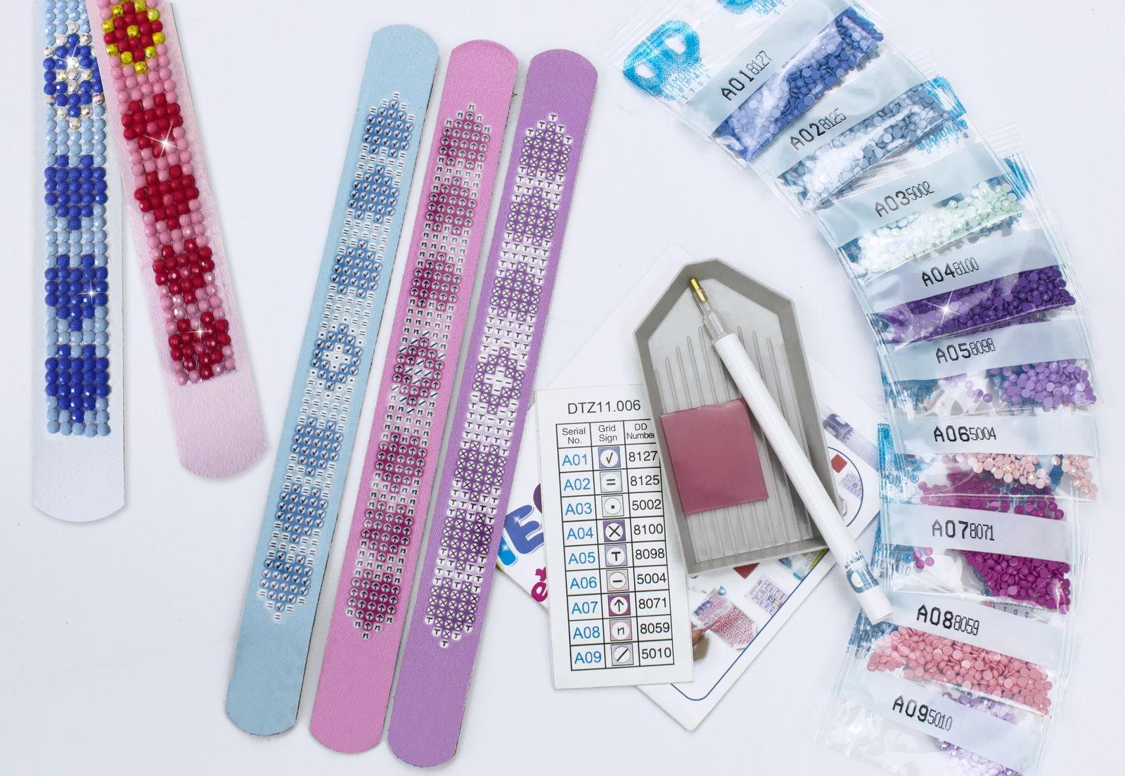 Diamond Dotz Dotzies Bracelets - Love Print - Image 2