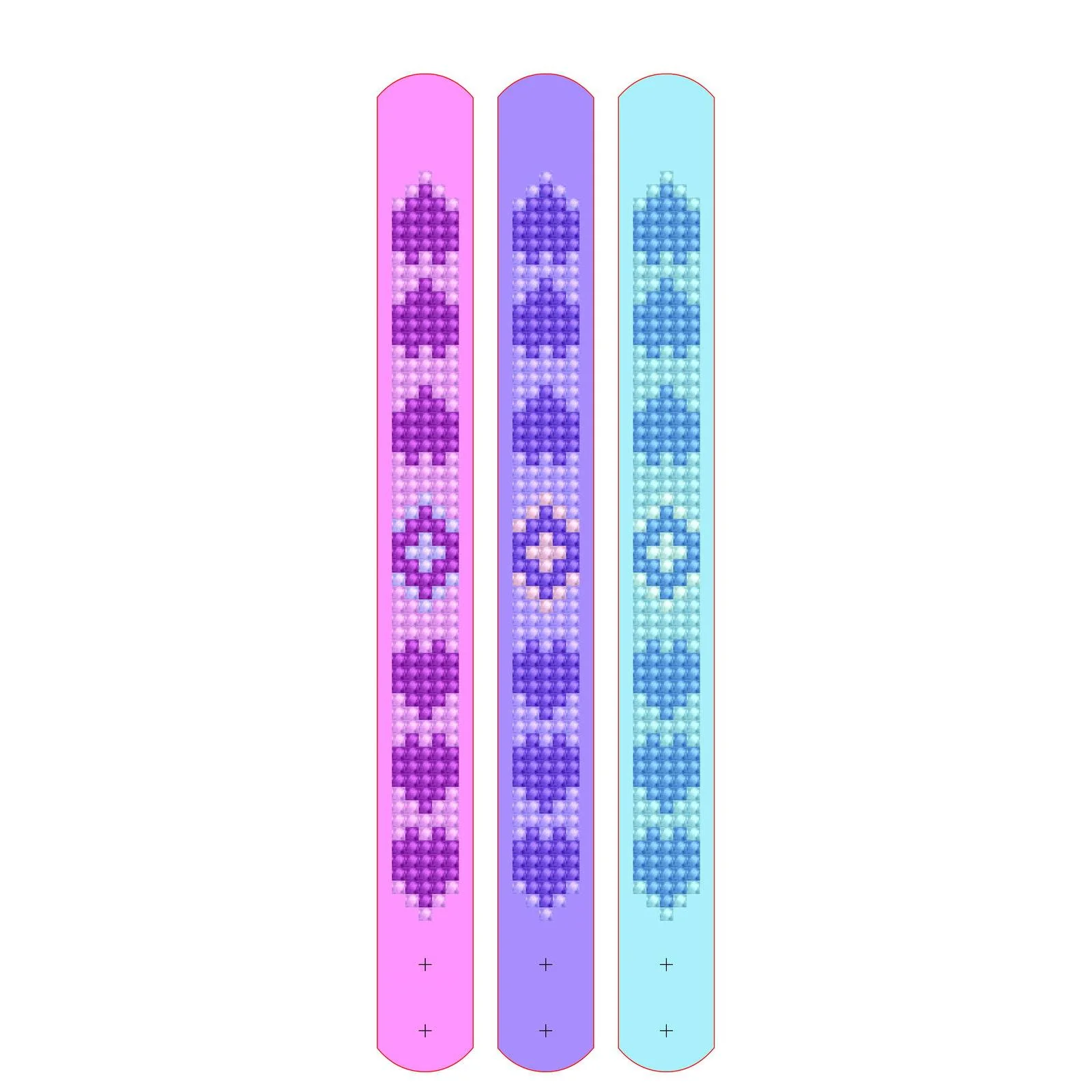 Diamond Dotz Dotzies Bracelets - Love Print - Image 3