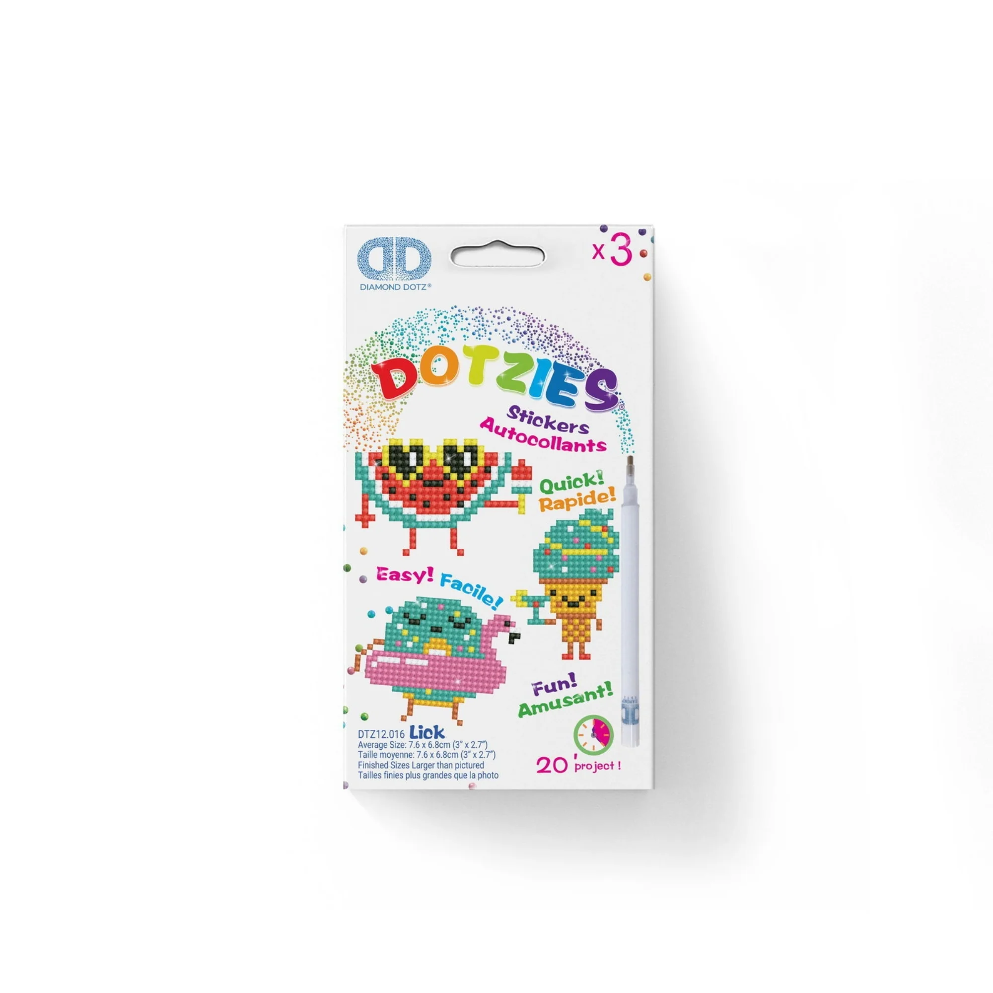 Diamond Dotz Dotzies Sticker Assortment - Image 3