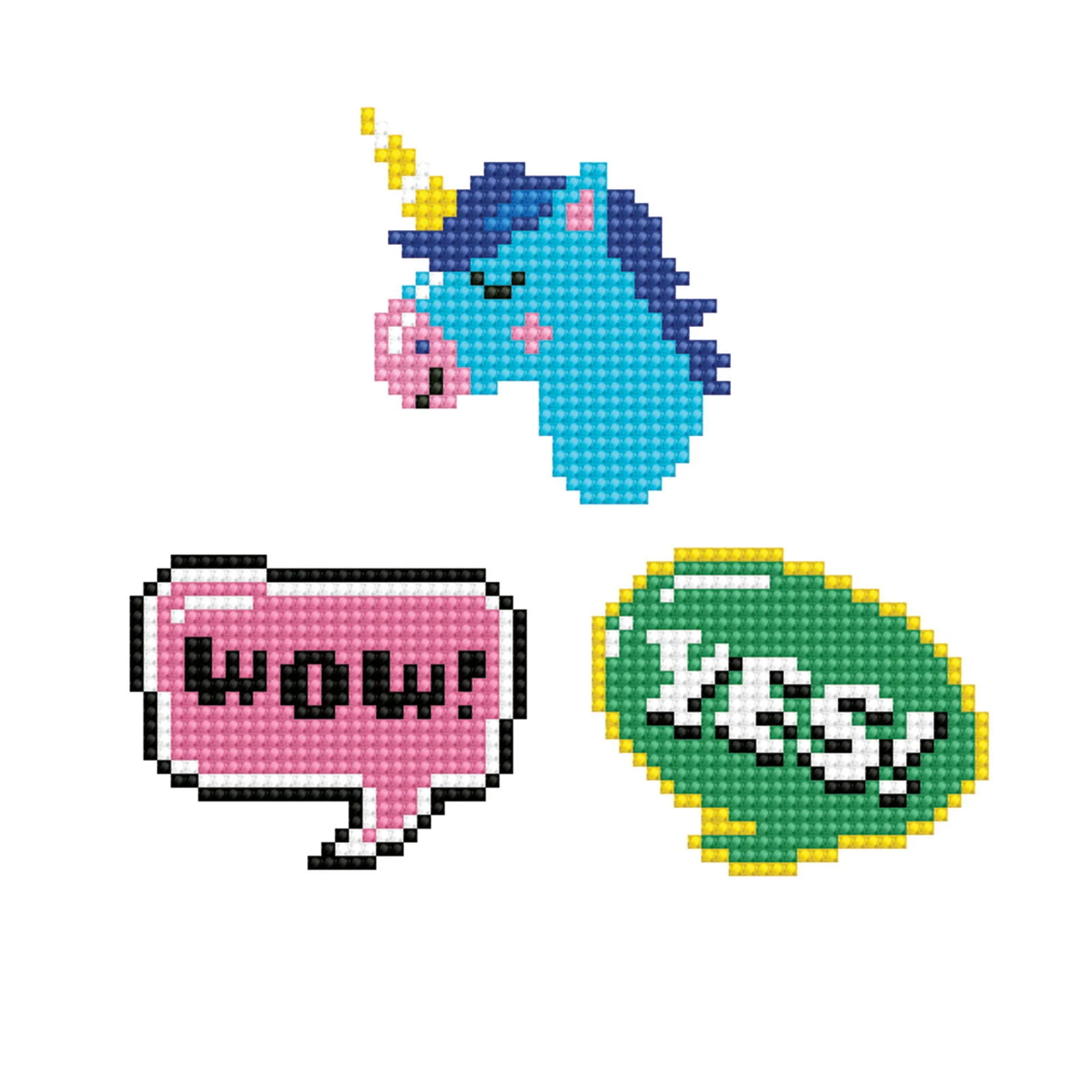 Diamond Dotz Dotzies Stickers - Wow - Image 2