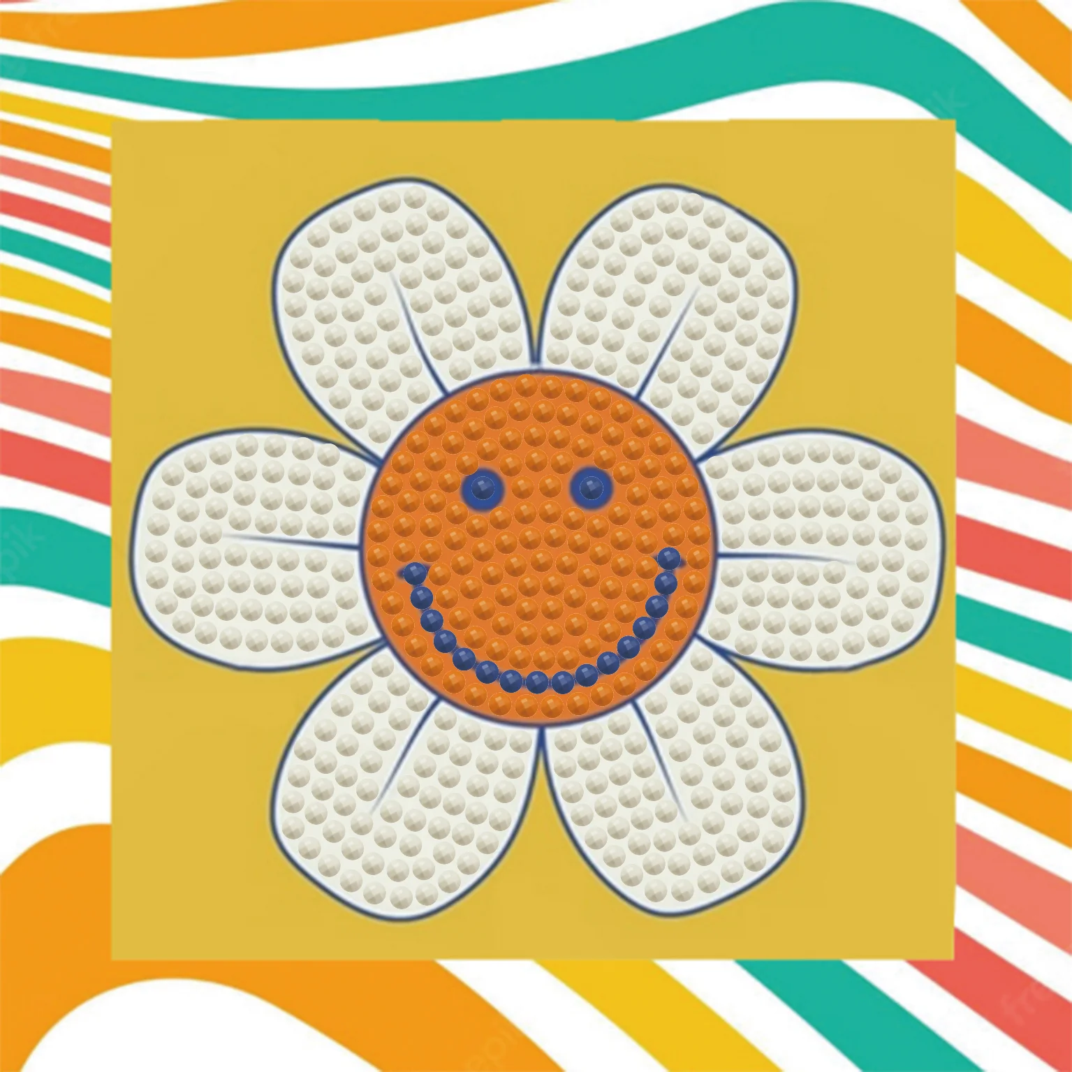 Diamond Dotz Vintage Flower - Image 2