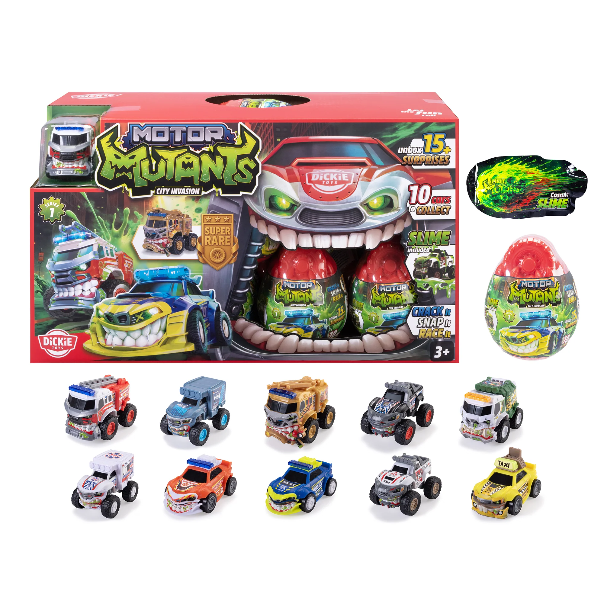 Dickie Toys Motor Mutants - 20 Egg CDU - Image 2