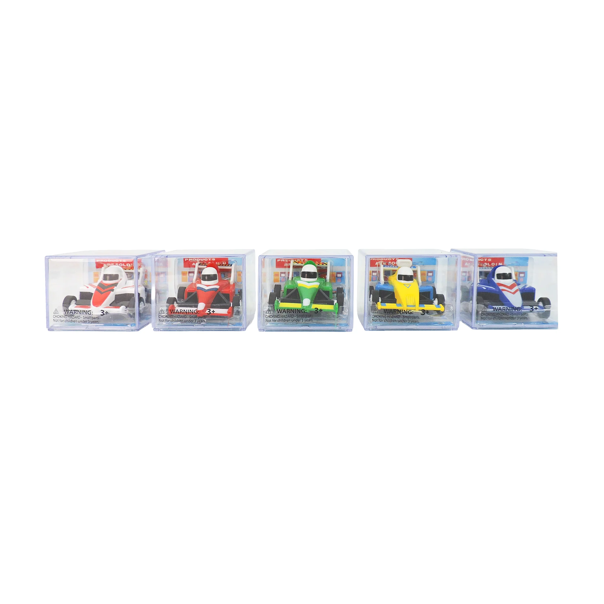 Alloy Alley Diecast P/B Racing Car in Clear Box Asst. 24ct - Image 4