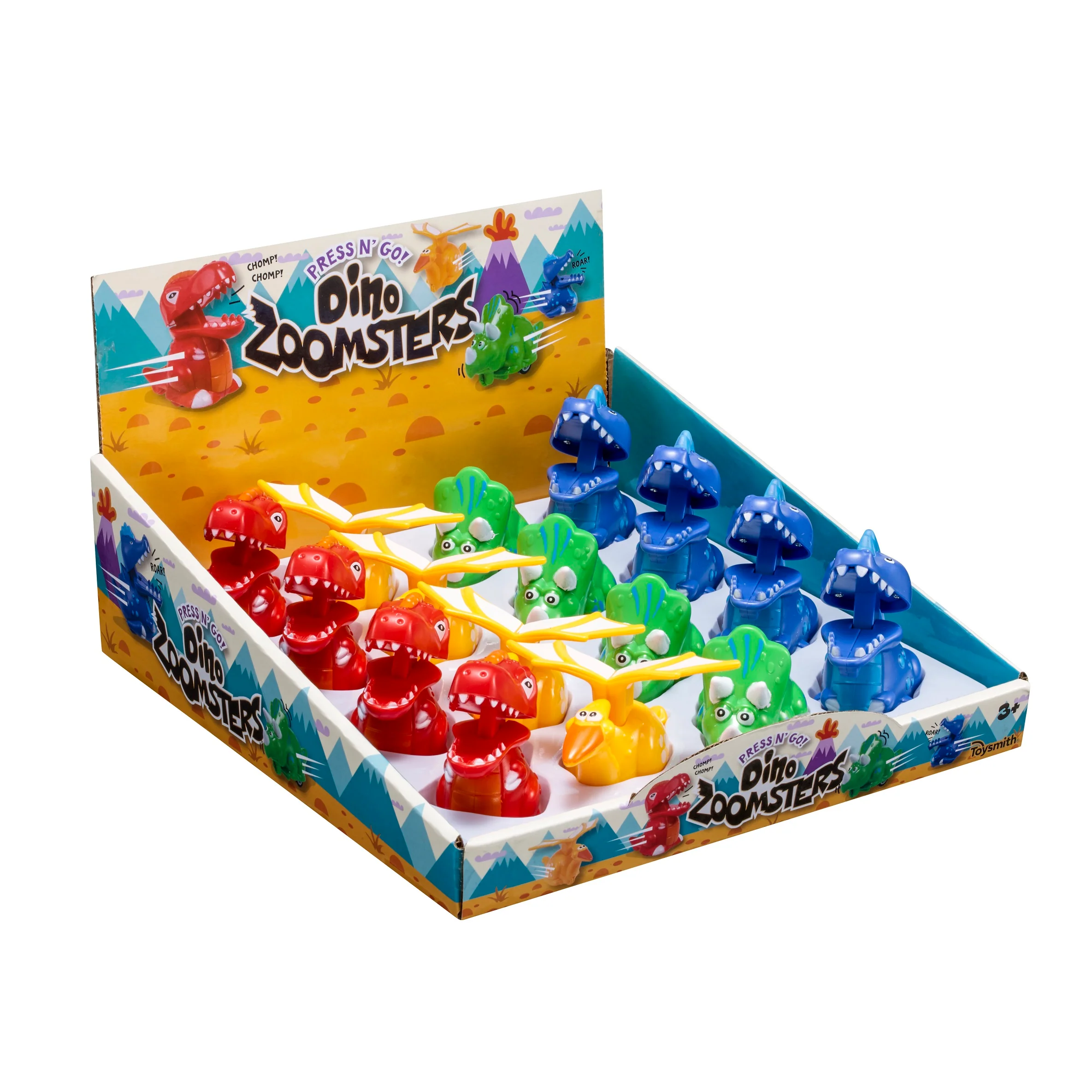 Toysmith Dino Press N' Go Zoomers - Image 2