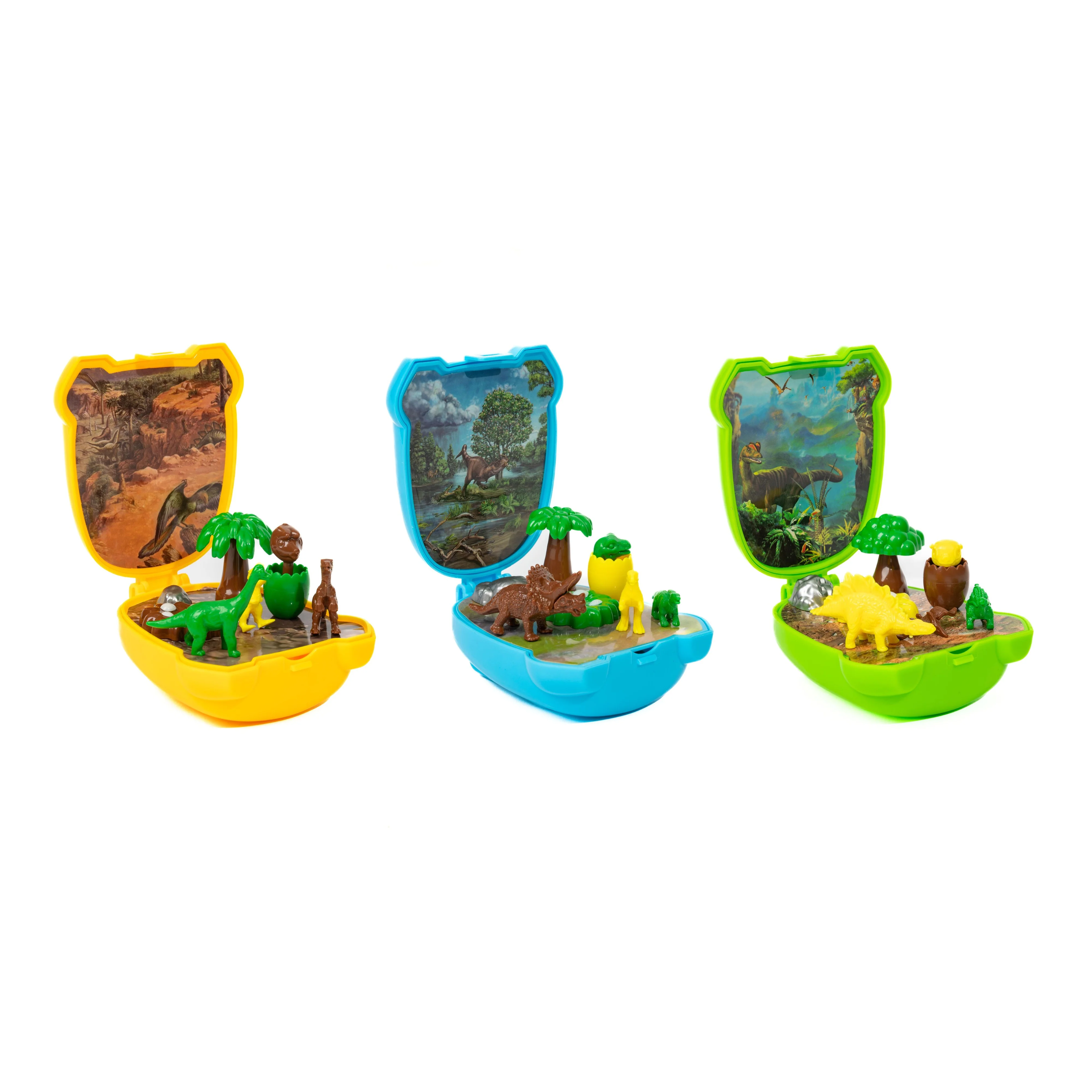 Dinosaur Mini Worlds, Miniature Dino Figurine Toys - Image 3