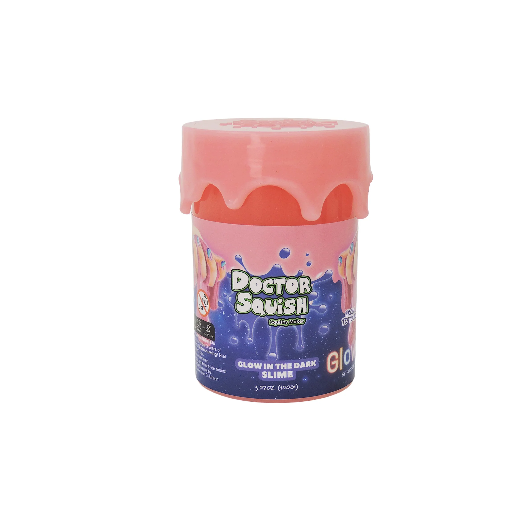 Doctor Squish Glow-In-The-Dark Slime - Image 3