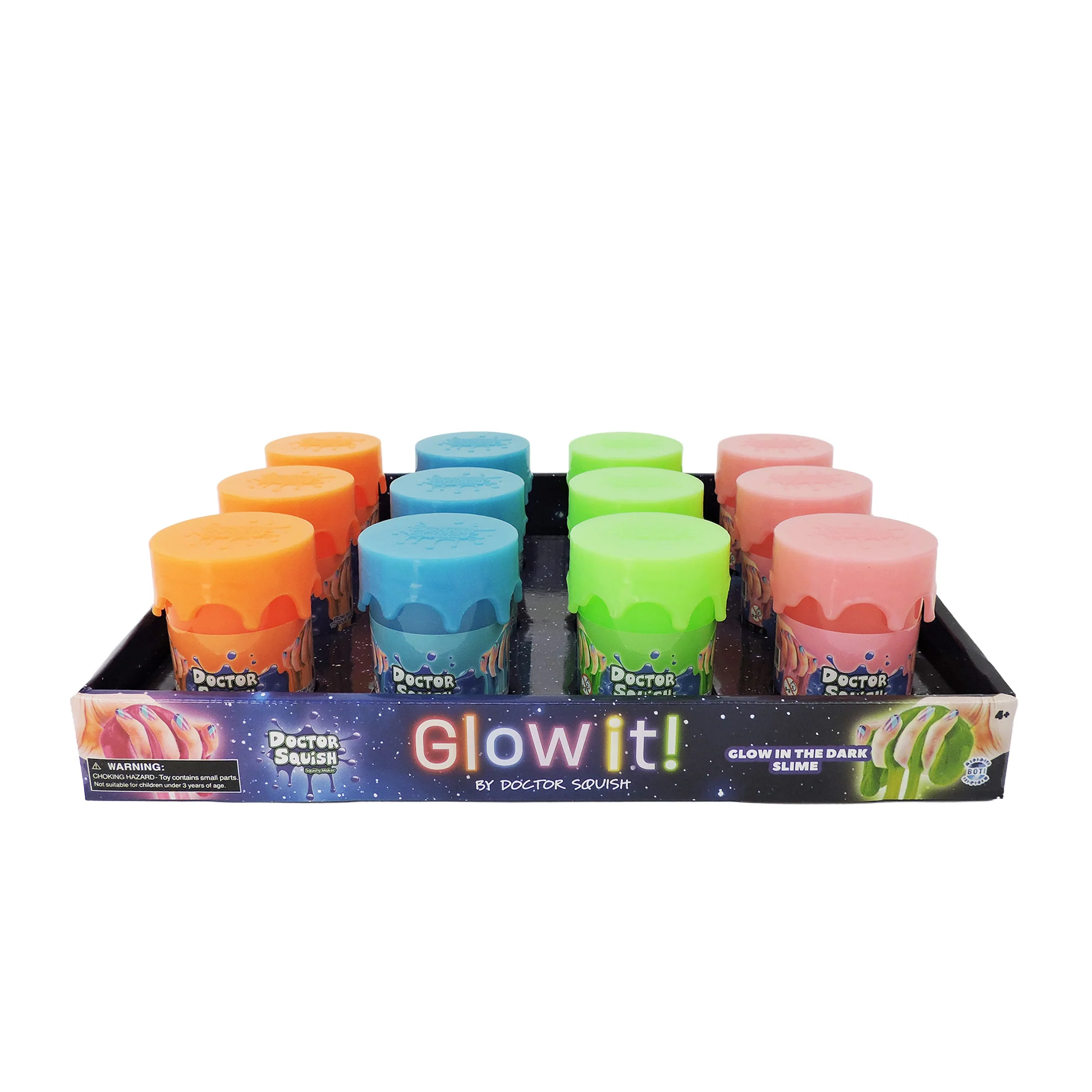 Doctor Squish Slime Assortment - 12 Count CDU