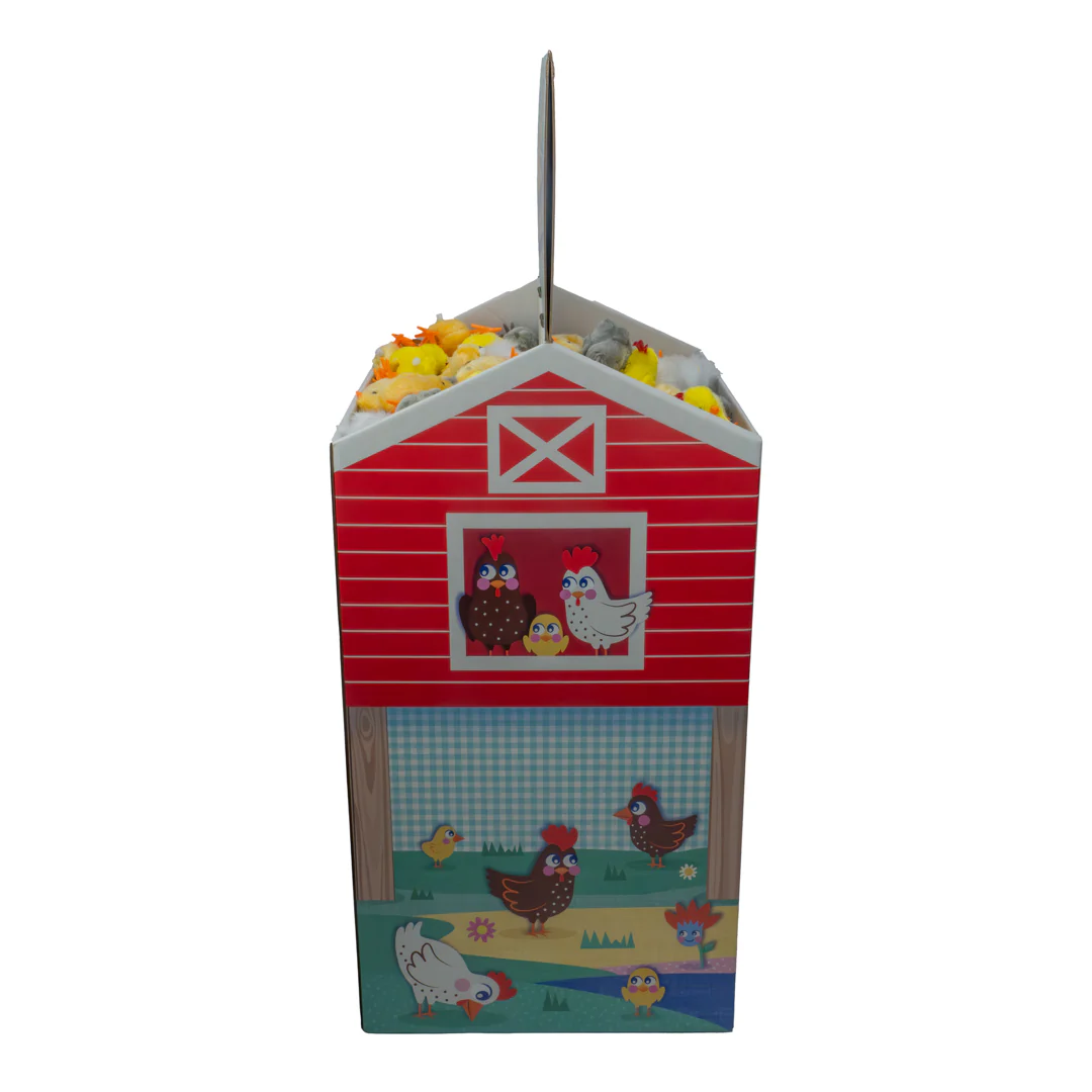 Farm Fresh Barnyard Wind-Up Chicks FSDU - Image 3