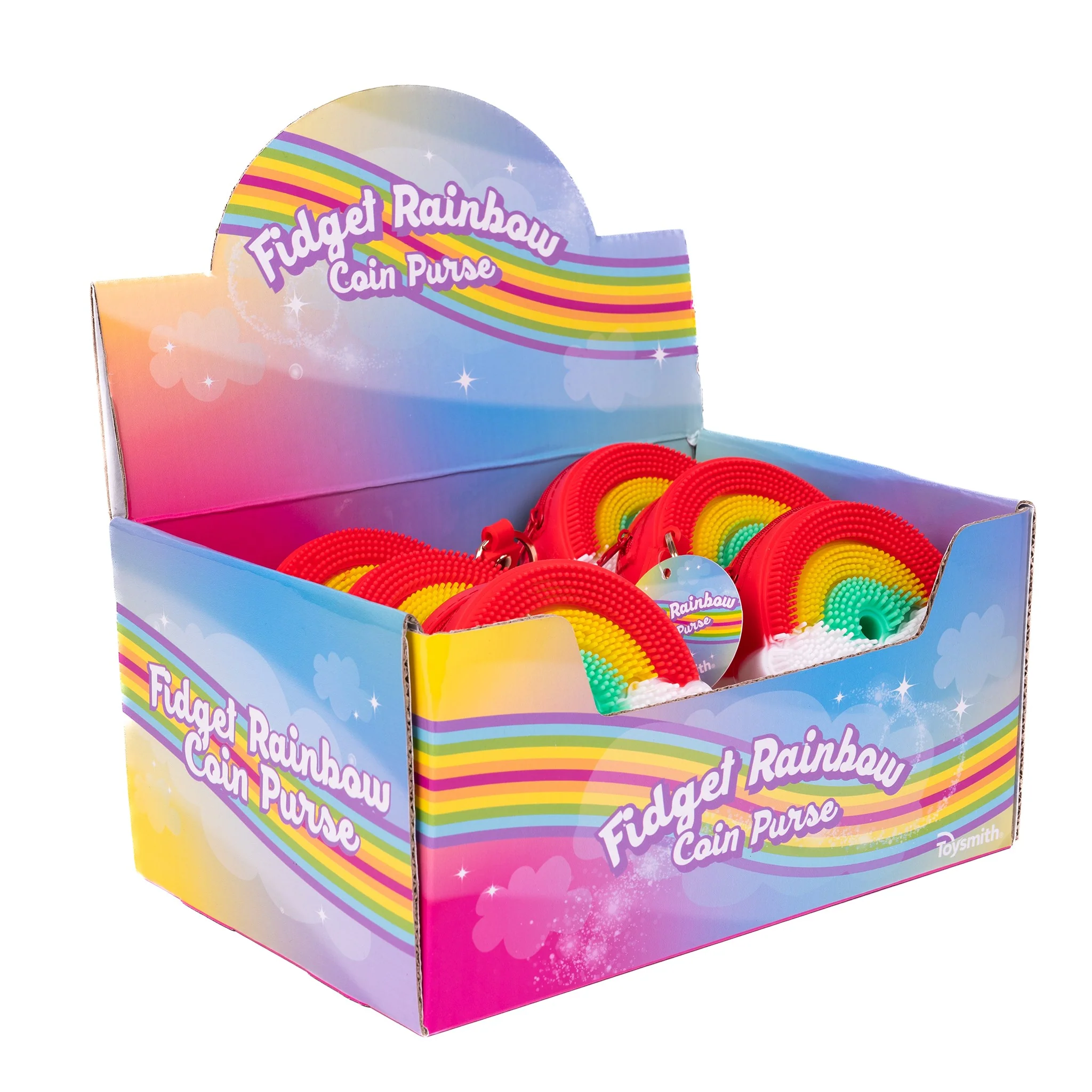 Fidget Rainbow Coin Purse & Key Chain - Image 2