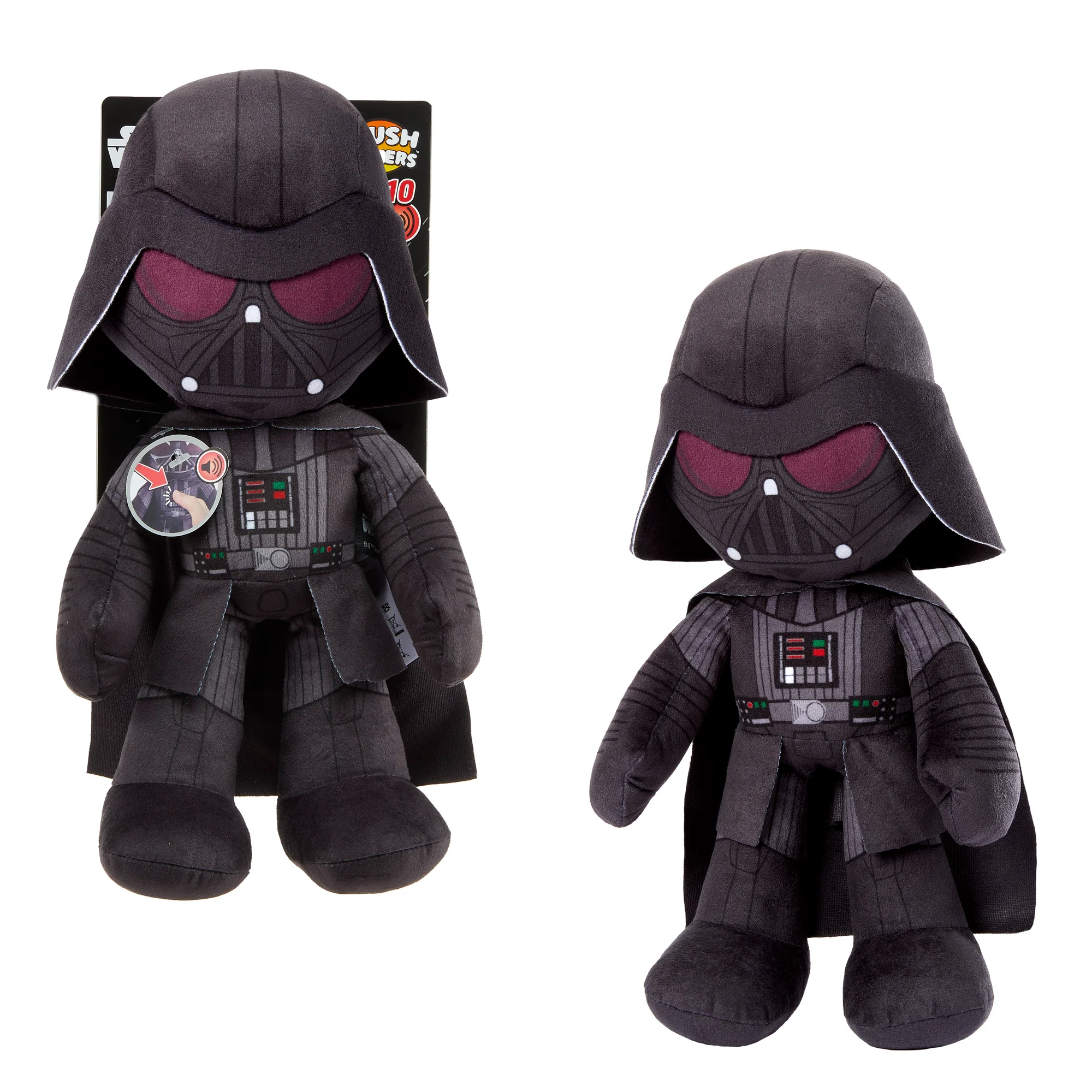 Mattel Star Wars Plush Talkers Darth Vader - Image 4
