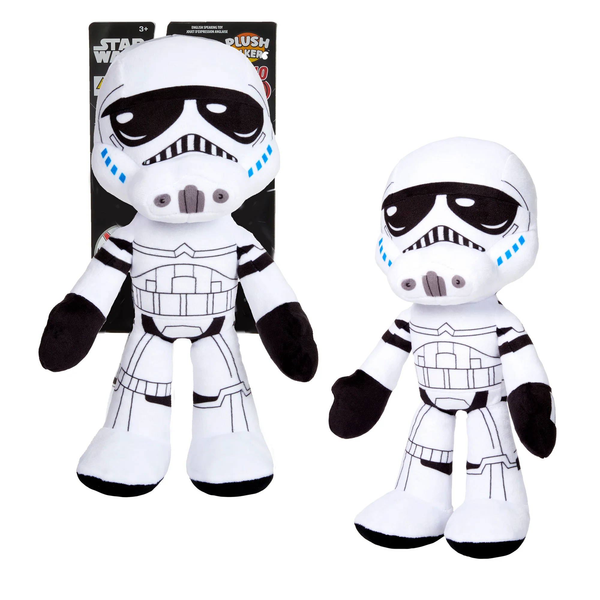 Mattel Star Wars Plush Talkers Storm Trooper - Image 3