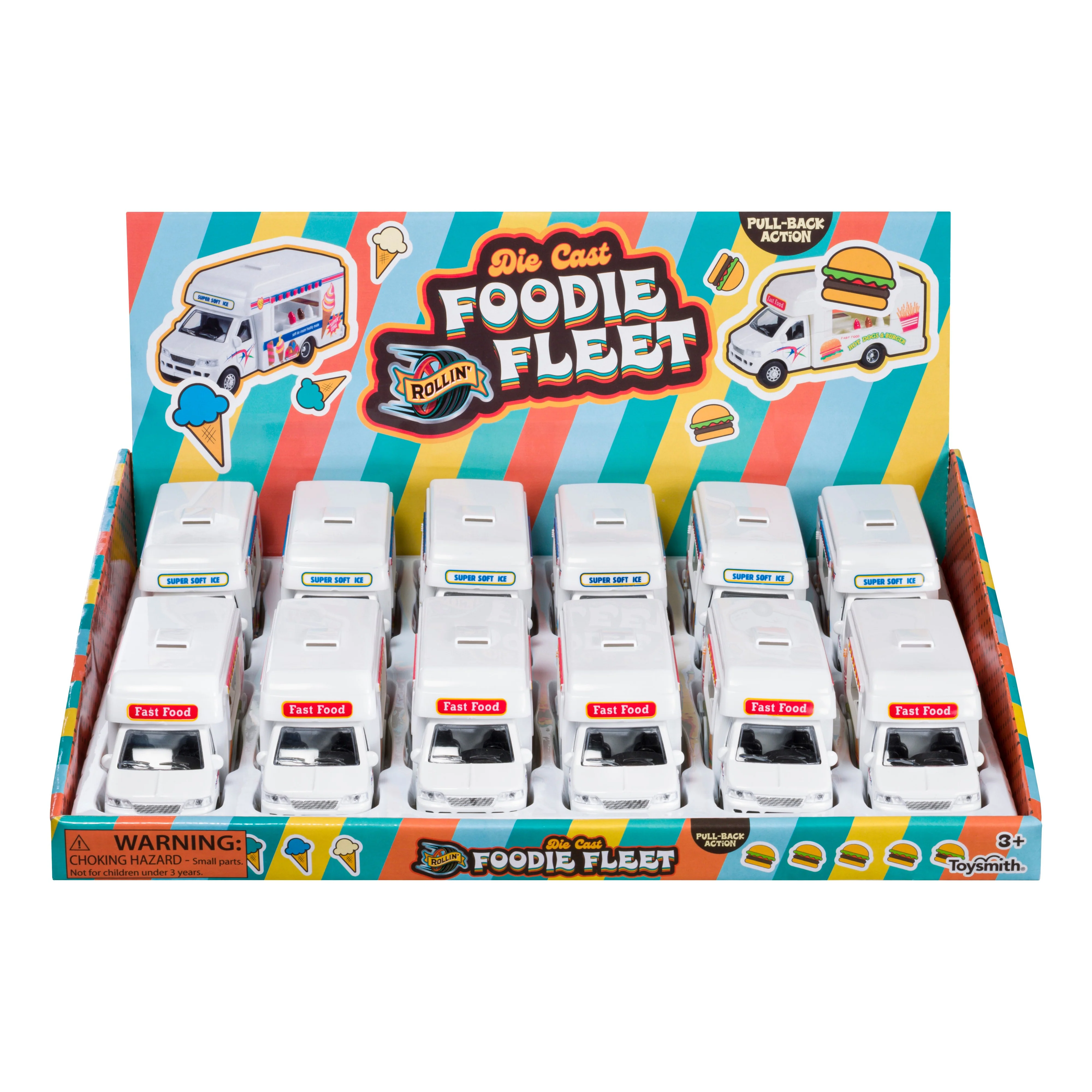 Rollin' Foodie Fleet Die-Cast