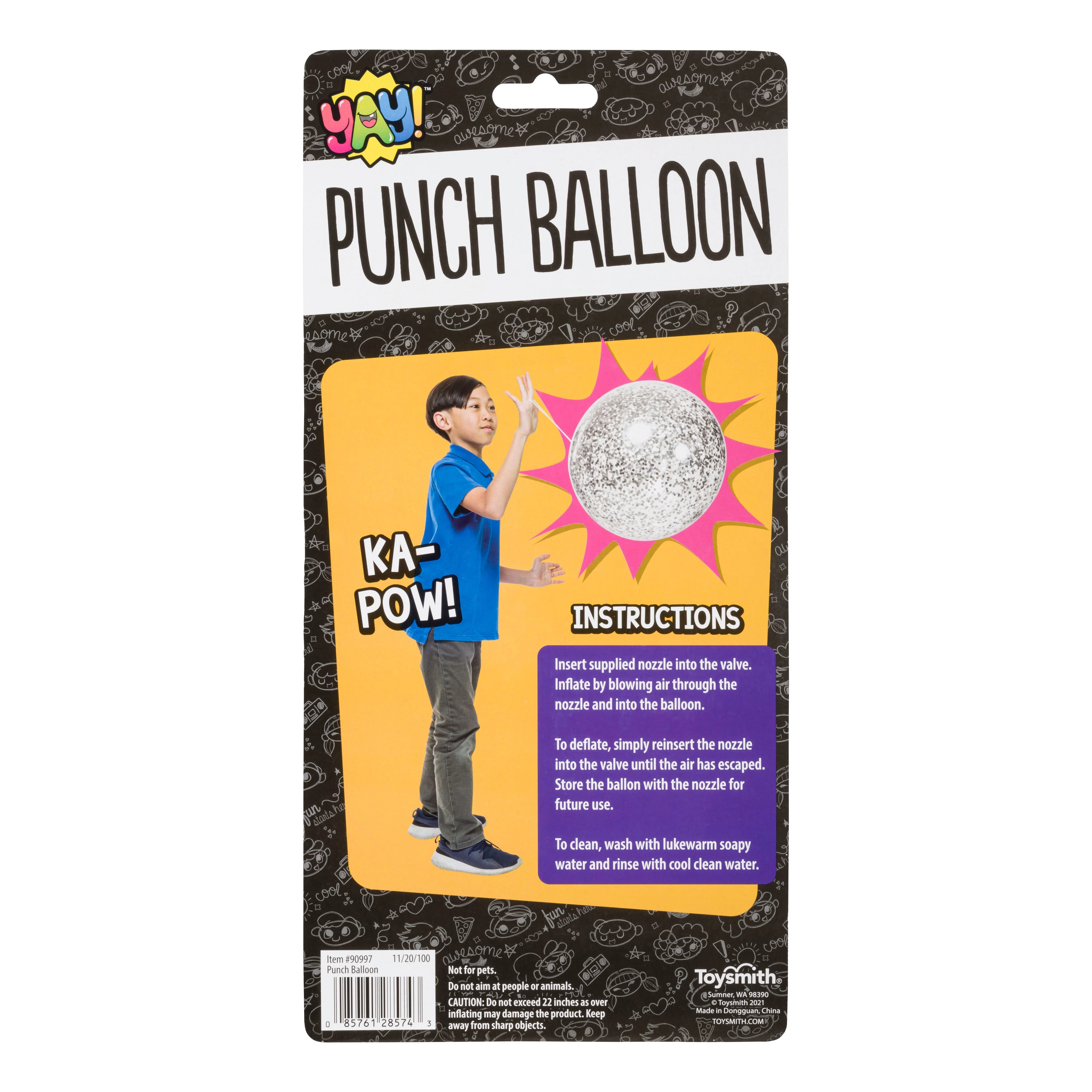 YAY! Glitter Punch Balloons - Image 5