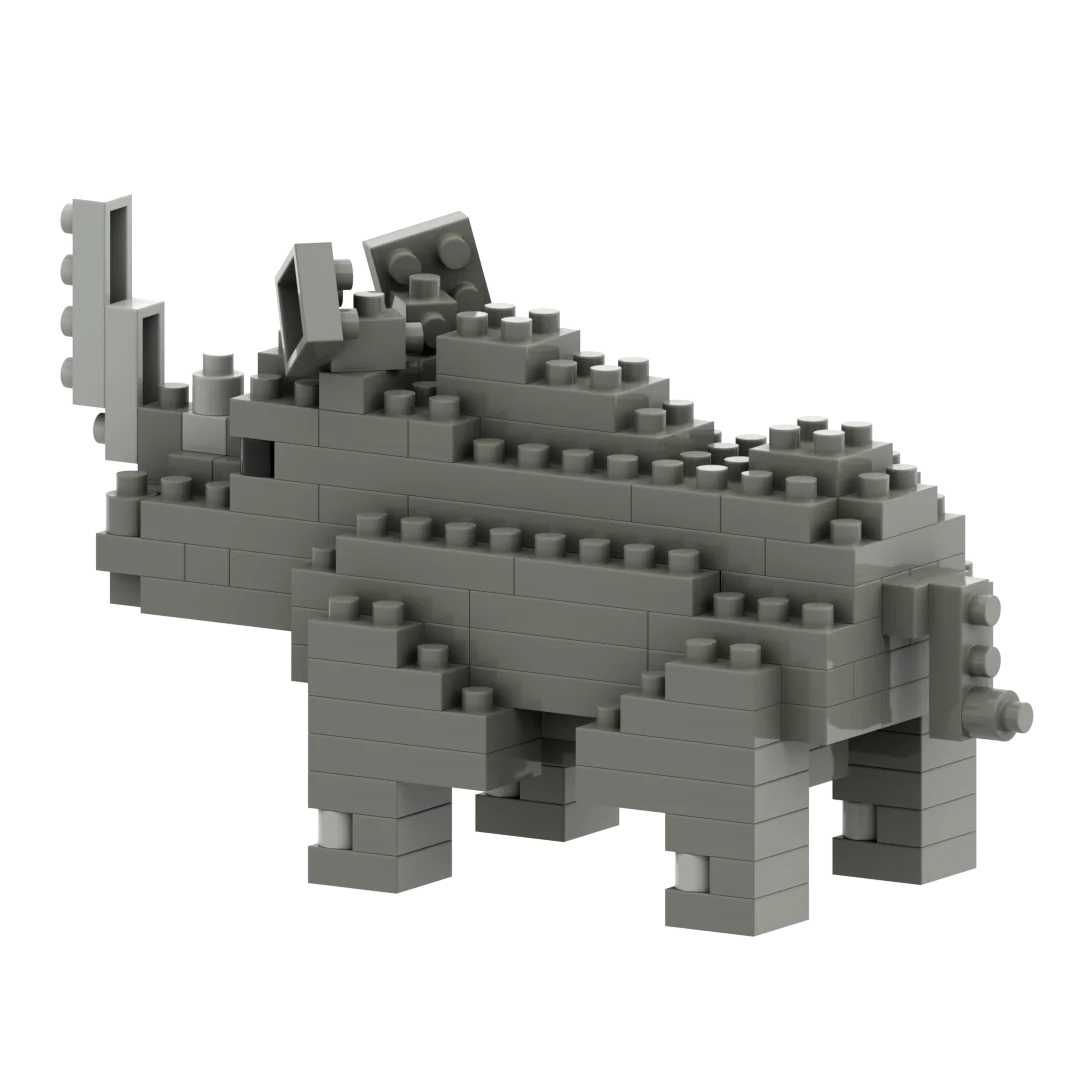 Large Zip Bag Rhino - Image 3