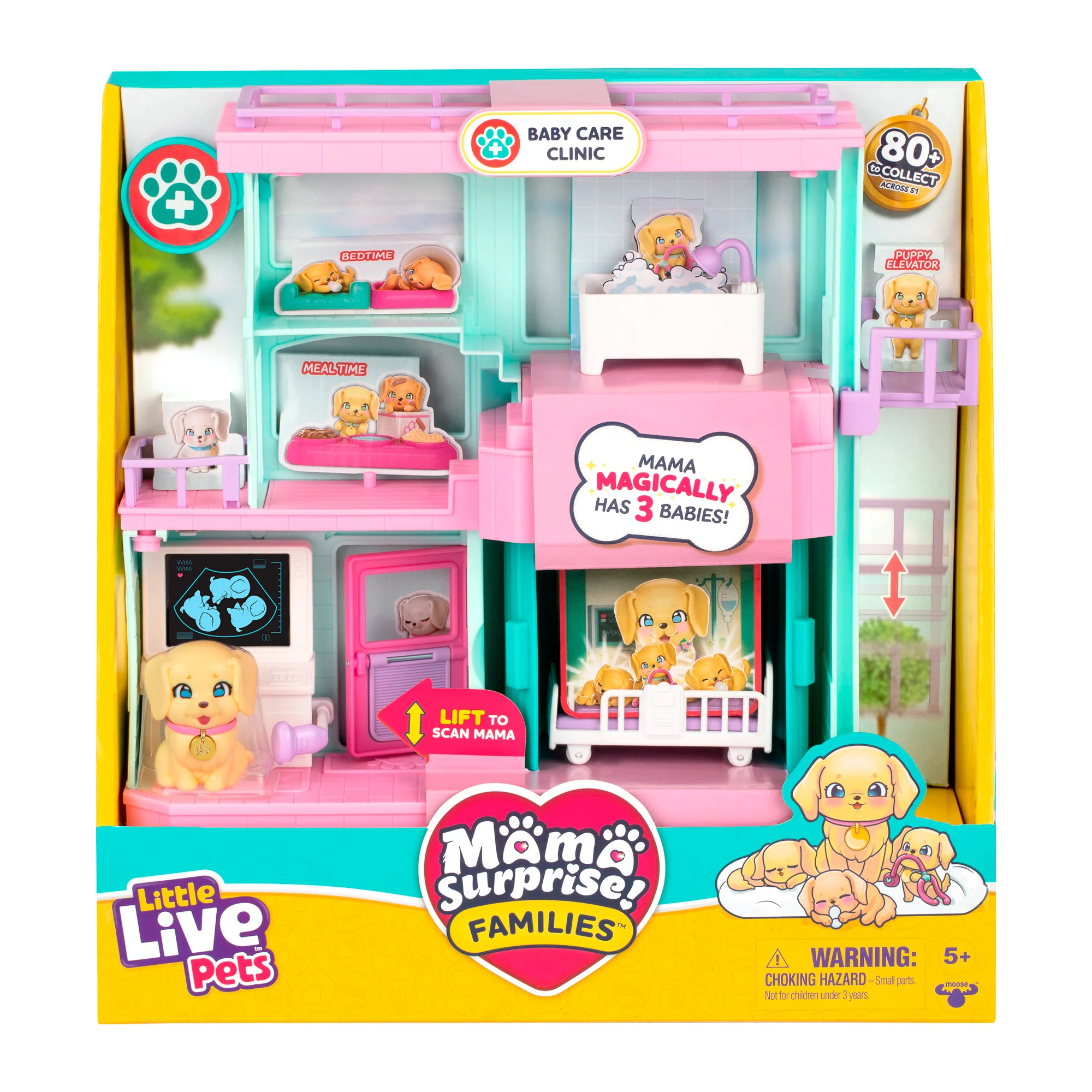 LLP Mama Surprise Families Veterinarian Playset