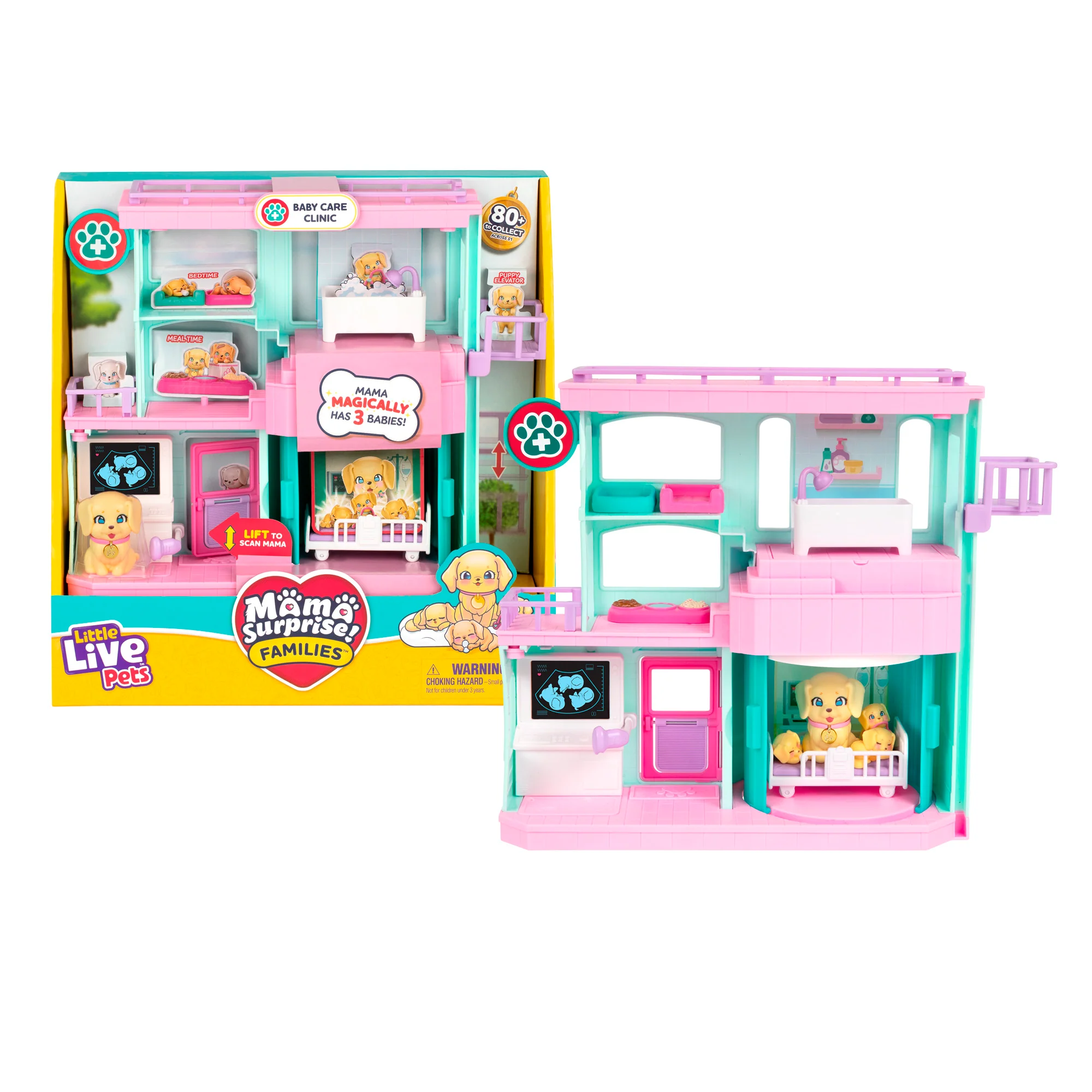 LLP Mama Surprise Families Veterinarian Playset - Image 13