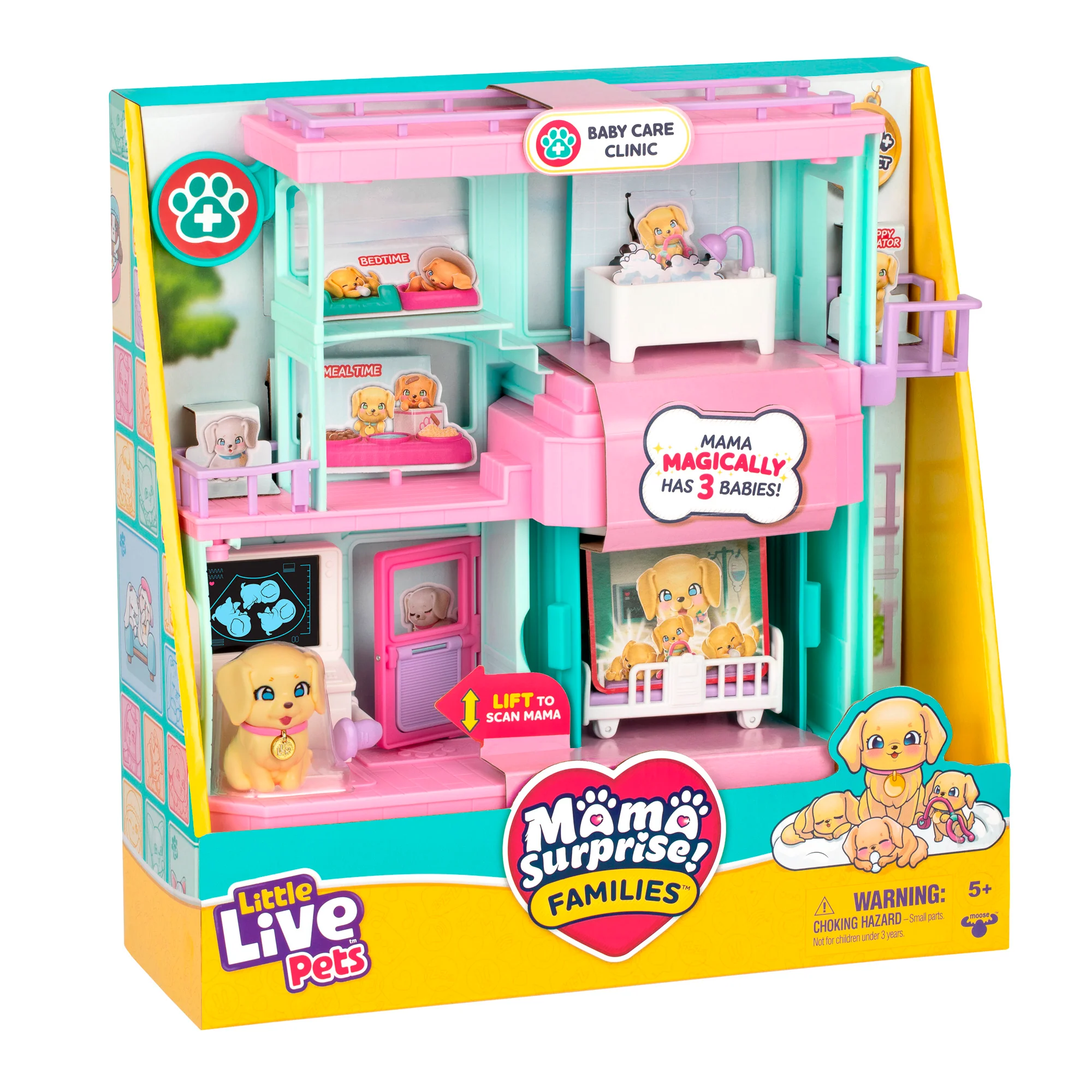LLP Mama Surprise Families Veterinarian Playset - Image 3