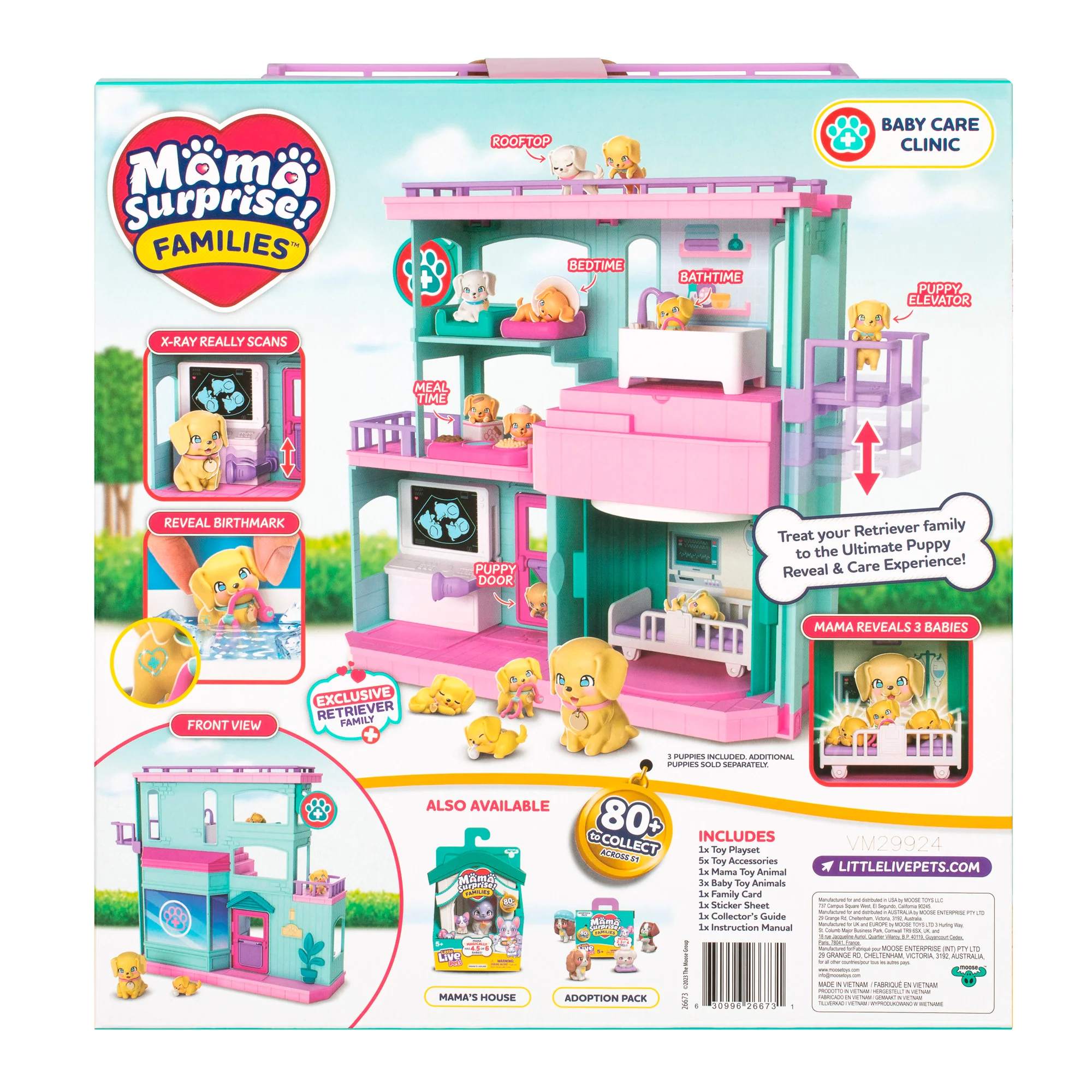 LLP Mama Surprise Families Veterinarian Playset - Image 4